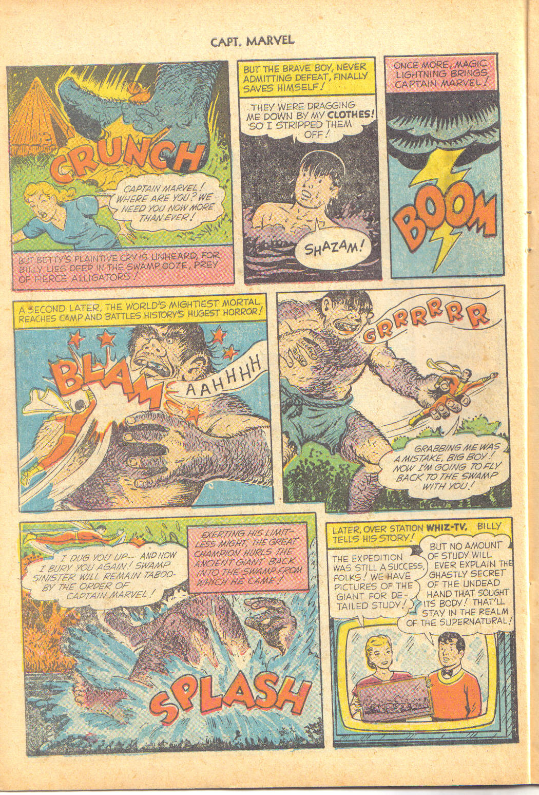 Read online Captain Marvel Adventures comic -  Issue #140 - 10
