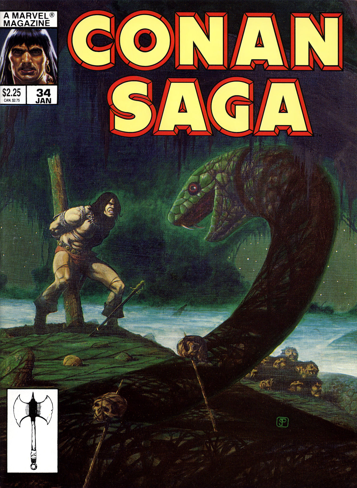 Read online Conan Saga comic -  Issue #34 - 1