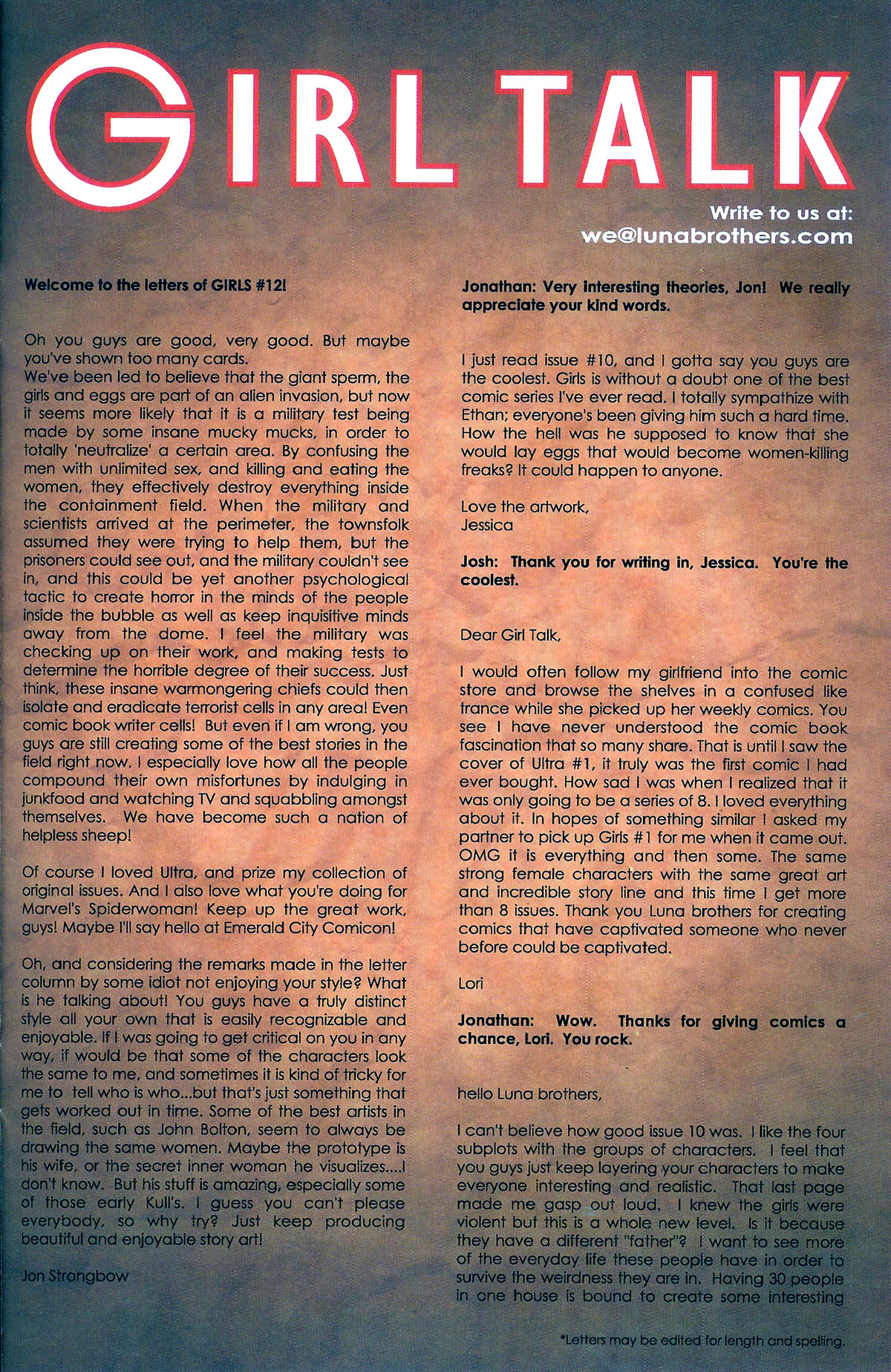 Read online Girls comic -  Issue #12 - 25