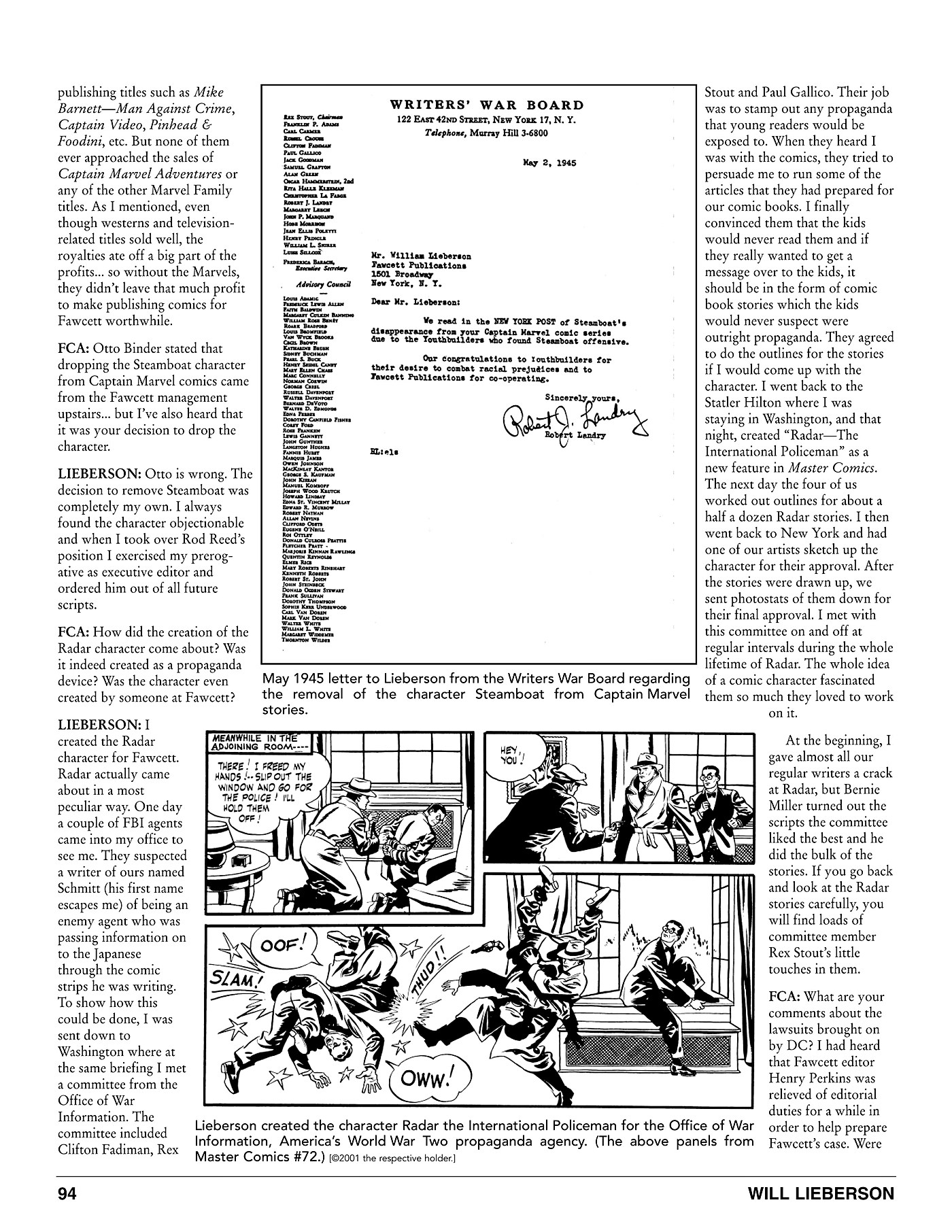Read online Fawcett Companion comic -  Issue # TPB (Part 1) - 96