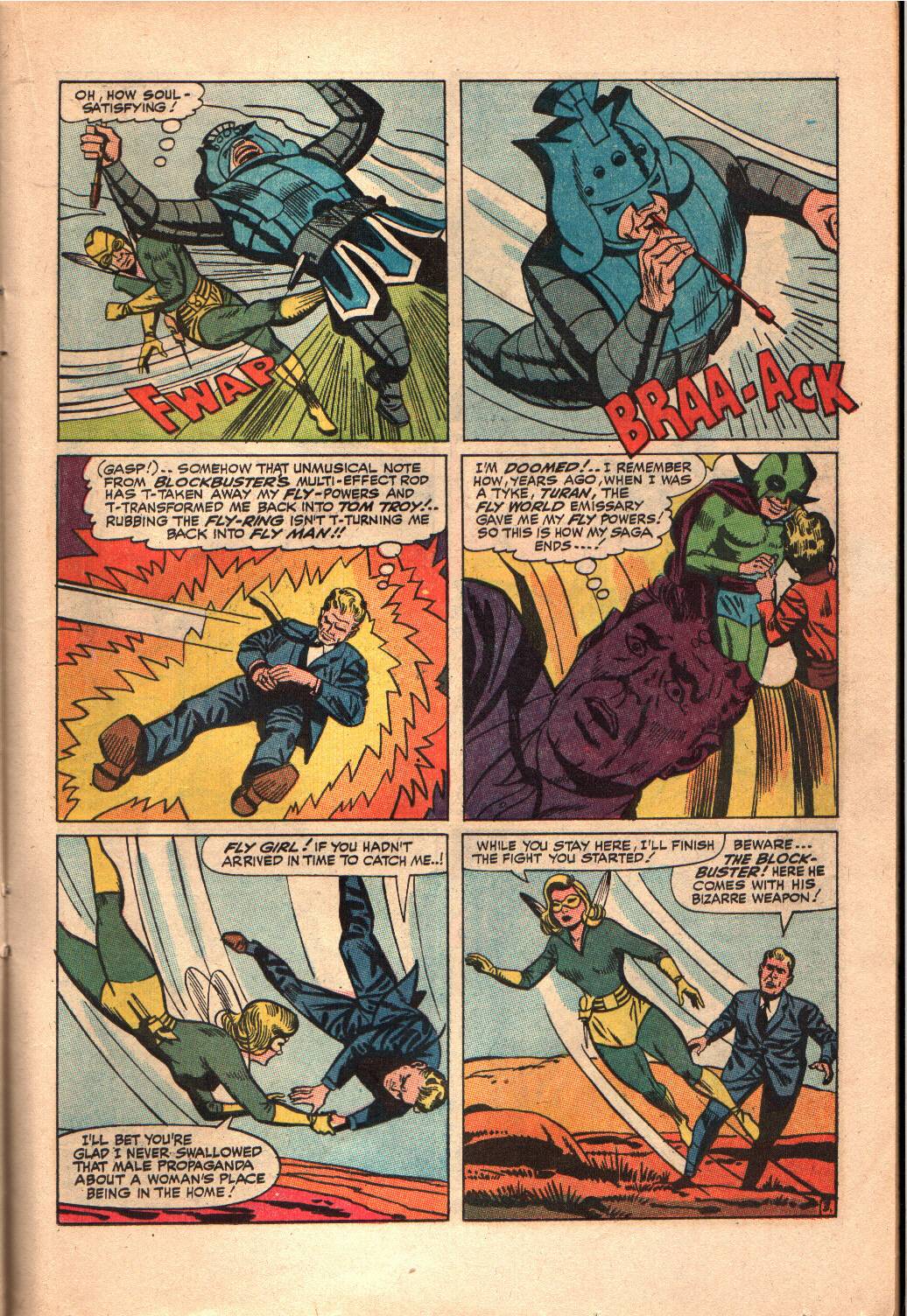 Read online Fly Man comic -  Issue #39 - 12