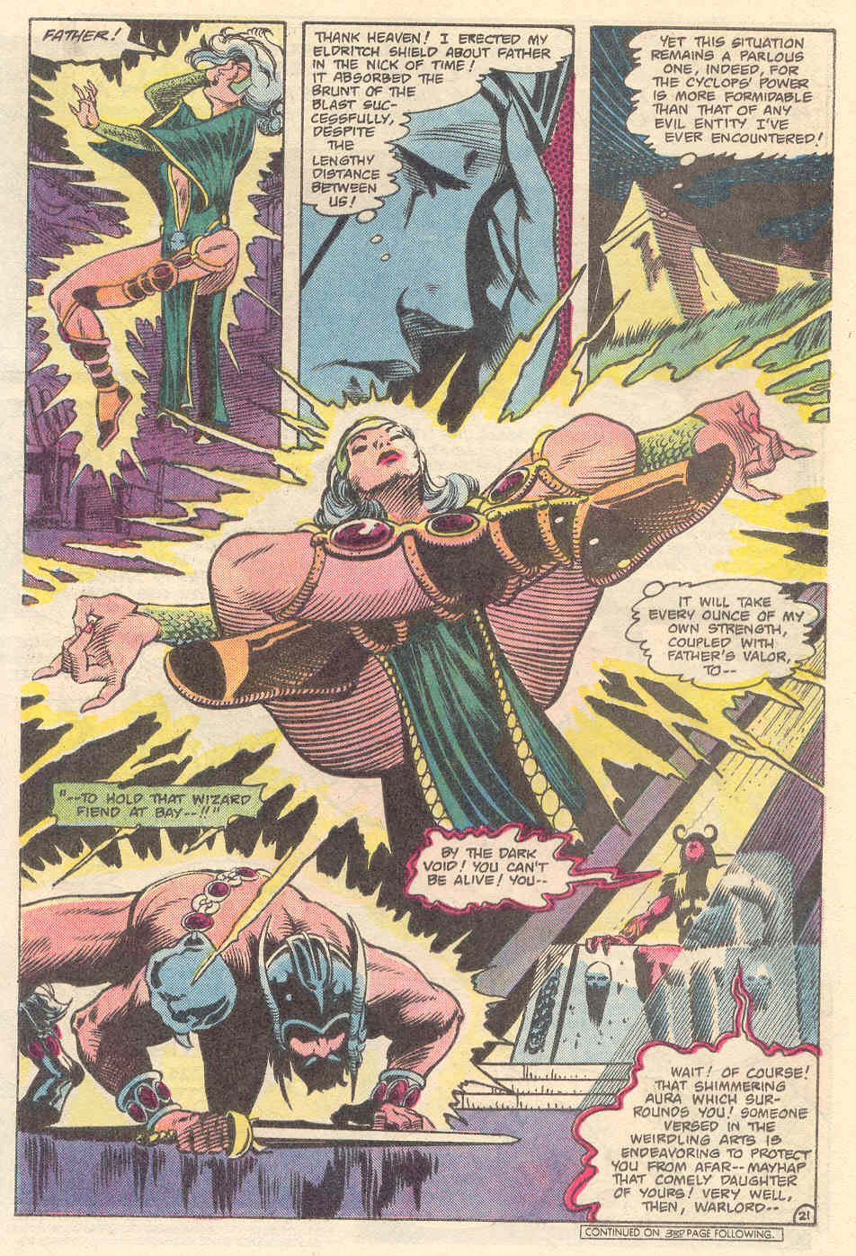 Read online Warlord (1976) comic -  Issue #100 - 21