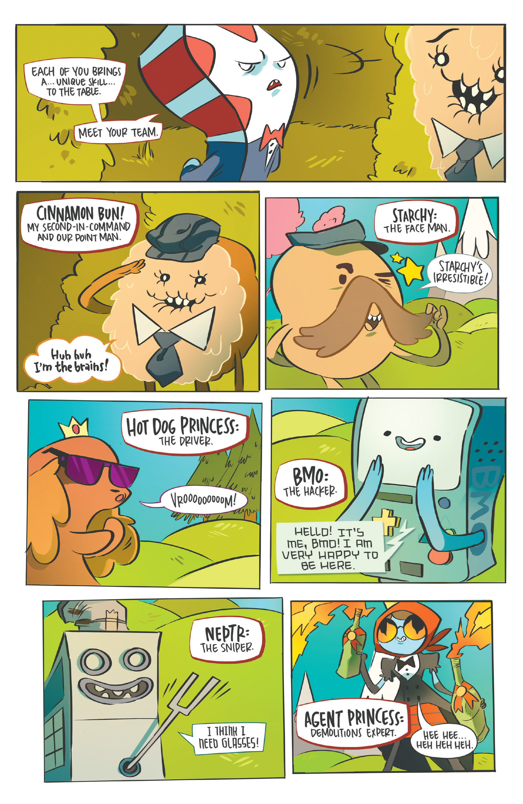 Read online Adventure Time: Candy Capers comic -  Issue #5 - 21