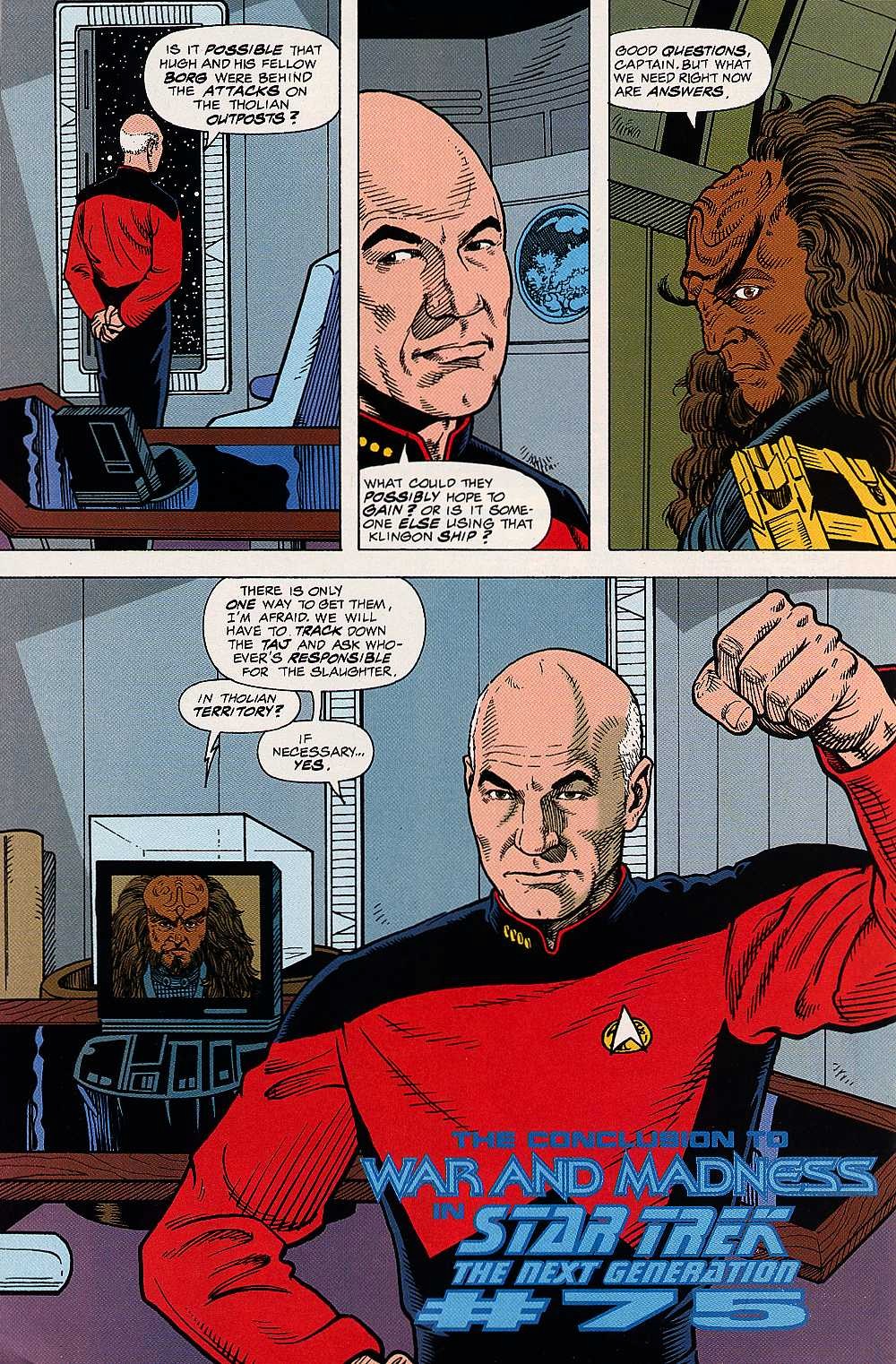 Read online Star Trek: The Next Generation (1989) comic -  Issue #74 - 23