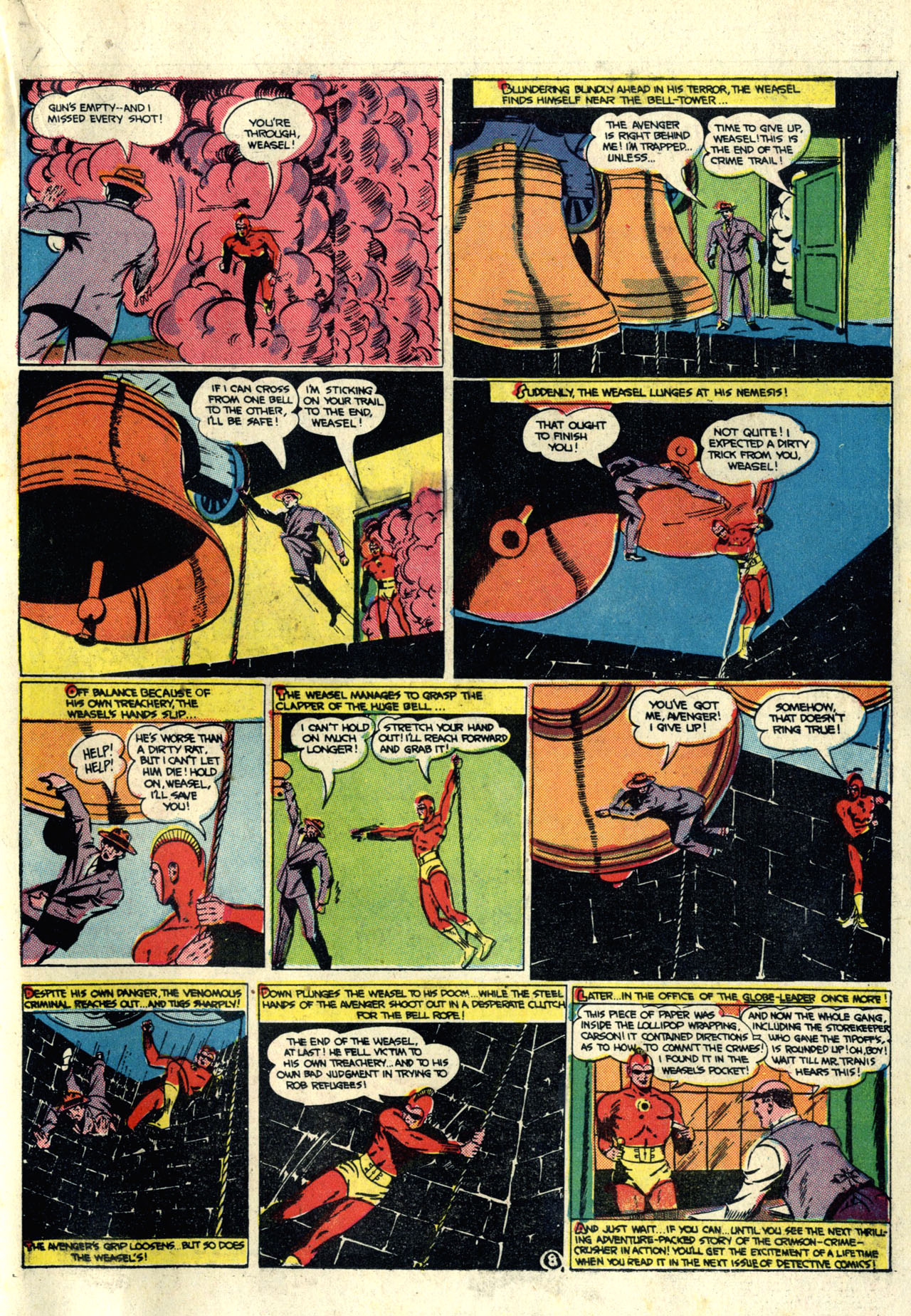 Read online Detective Comics (1937) comic -  Issue #76 - 35