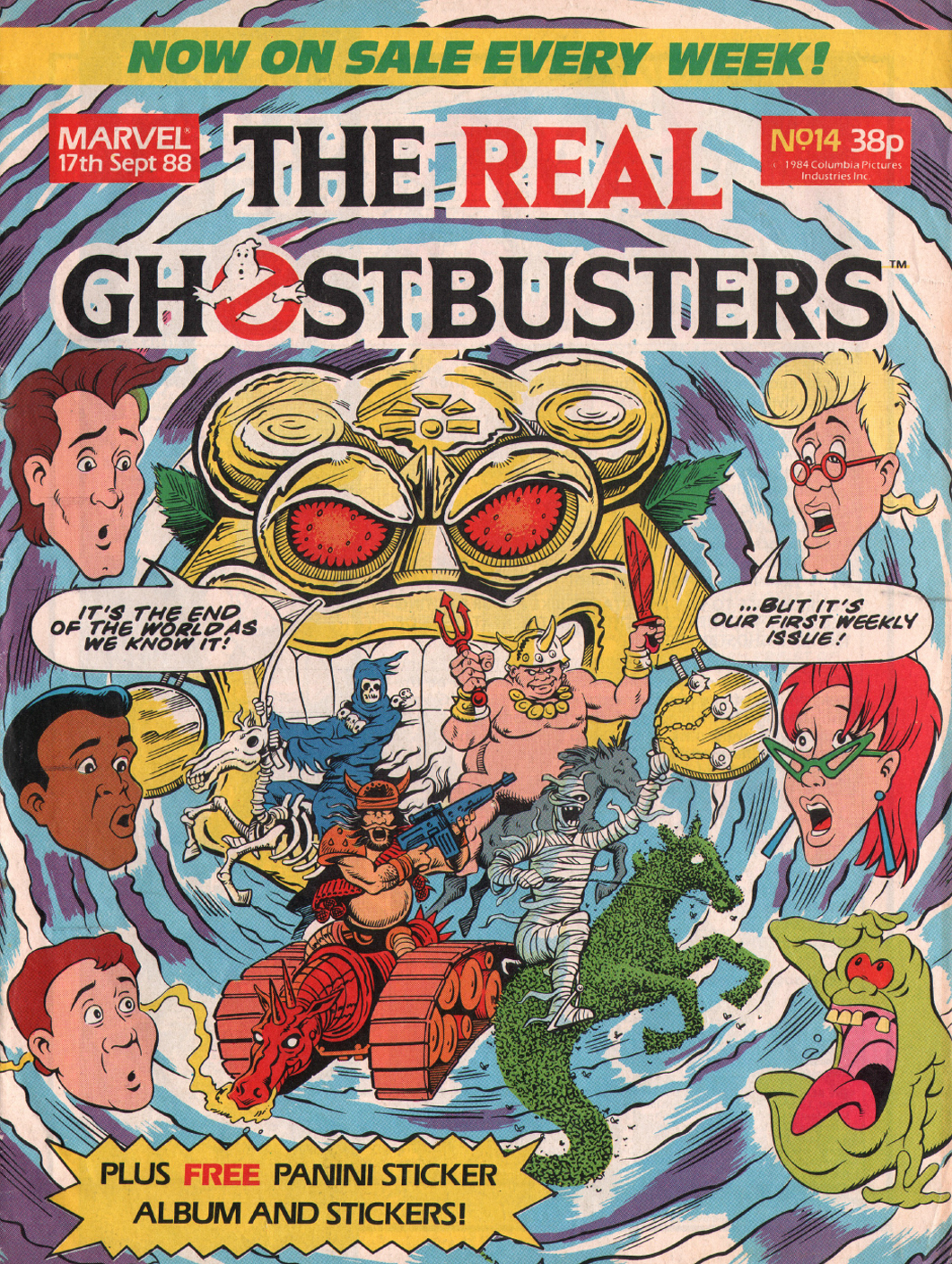 Read online The Real Ghostbusters comic -  Issue #14 - 1