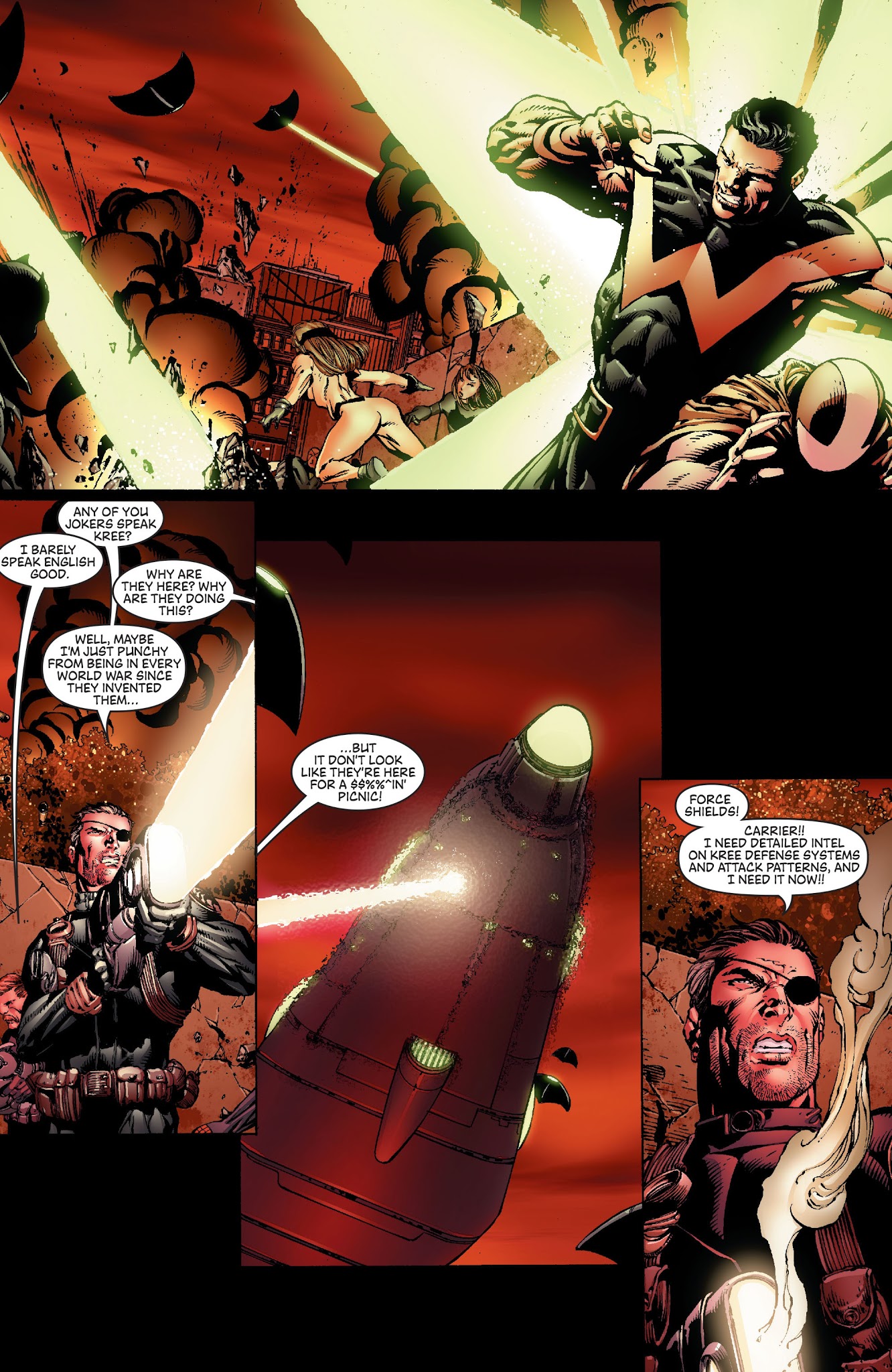 Read online Avengers Disassembled comic -  Issue #3 - 9