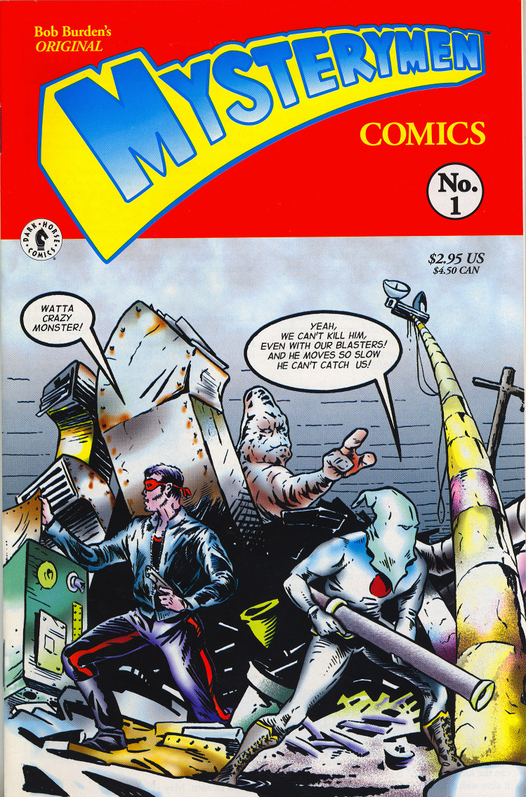 Read online Bob Burden's Original Mysterymen Comics comic -  Issue #1 - 1