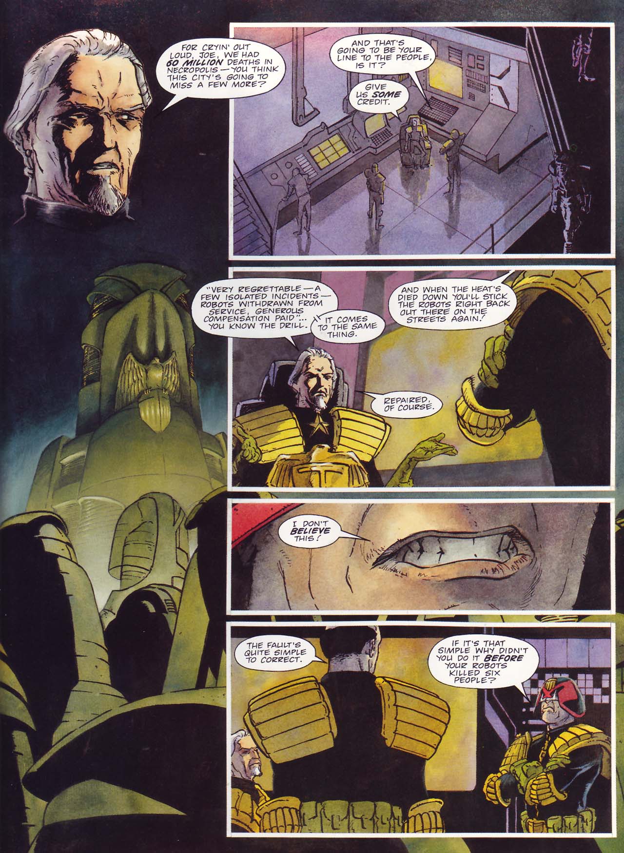Read online Judge Dredd: Mechanismo comic -  Issue # TPB - 64