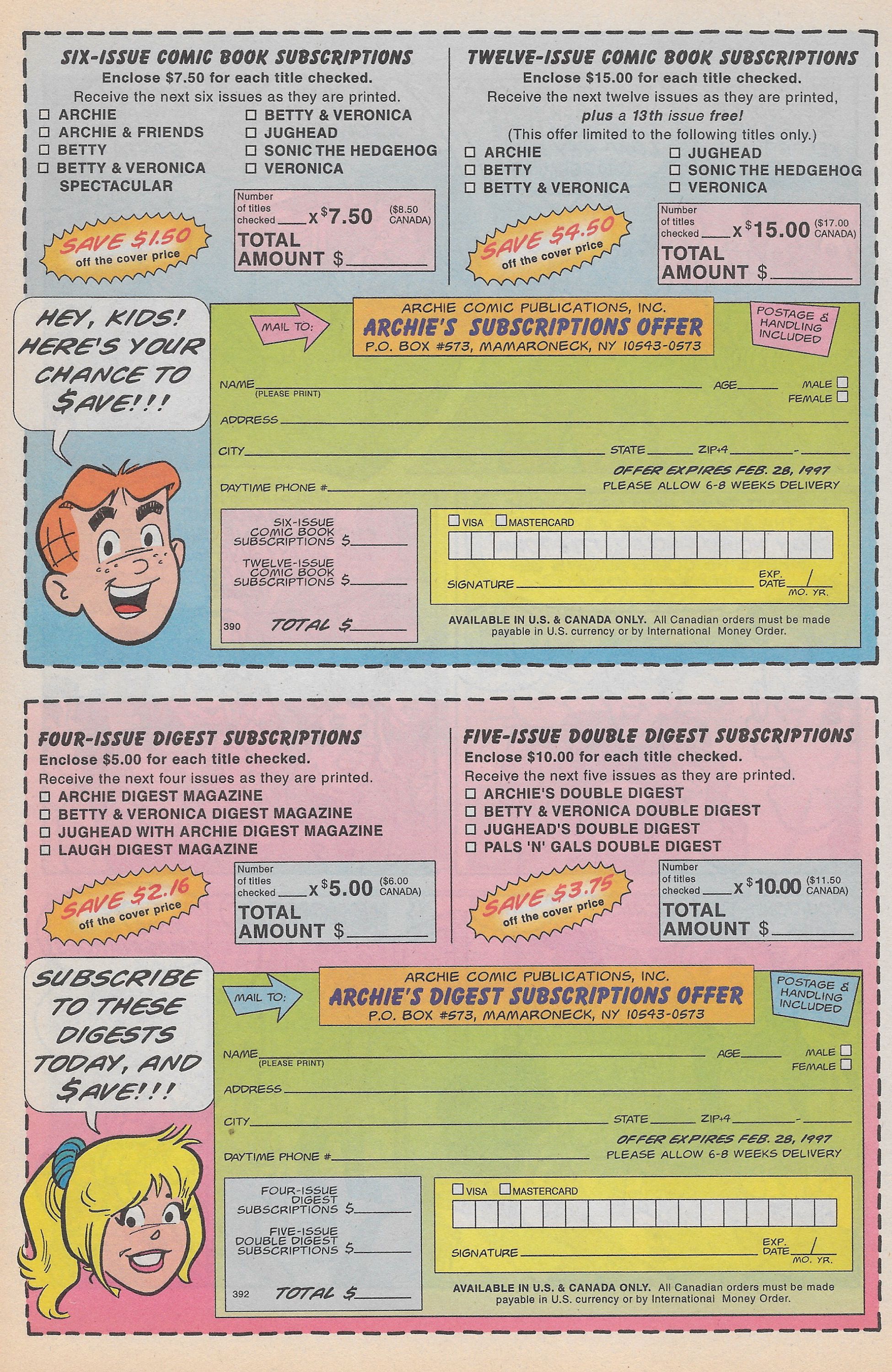 Read online Archie's Pal Jughead Comics comic -  Issue #89 - 34