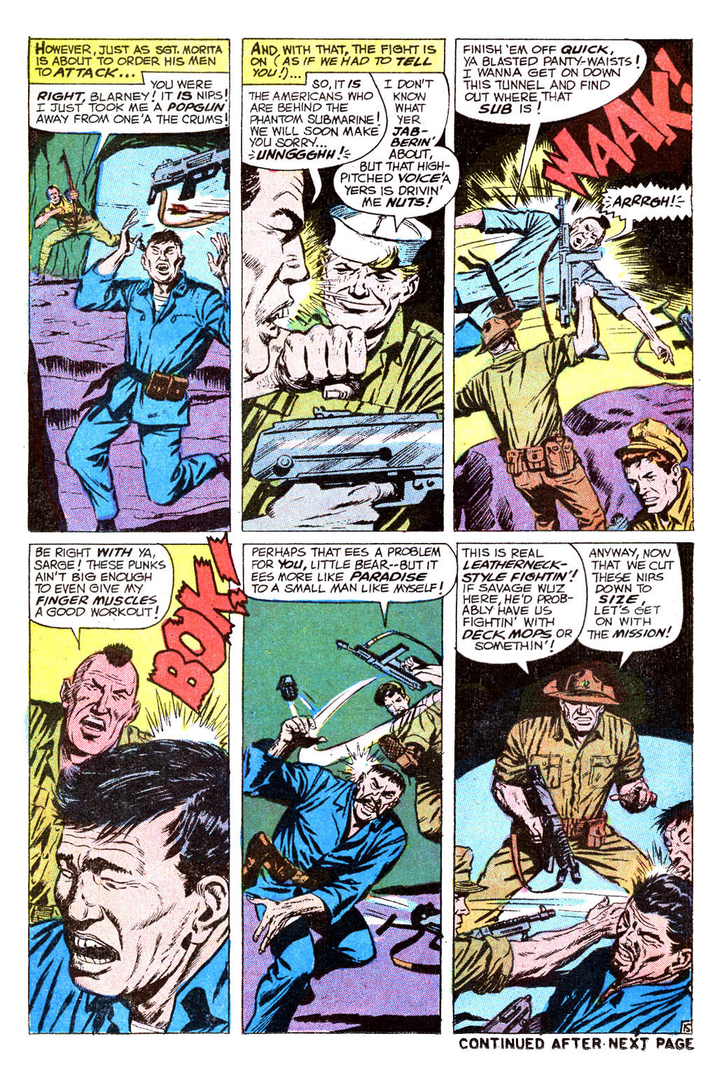 Read online Captain Savage and his Leatherneck Raiders comic -  Issue #2 - 22