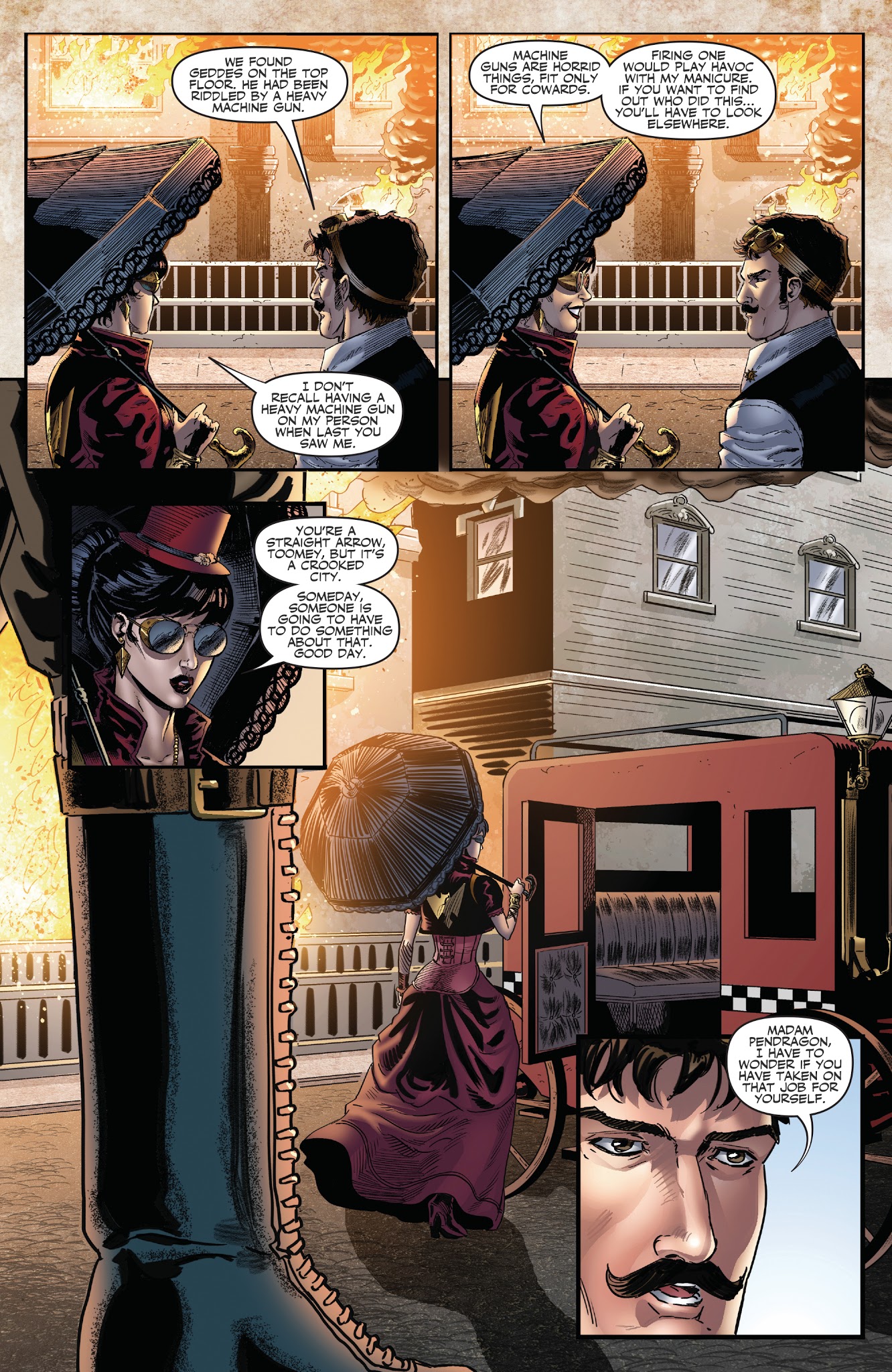 Read online Legenderry: Vampirella comic -  Issue # _TPB - 33