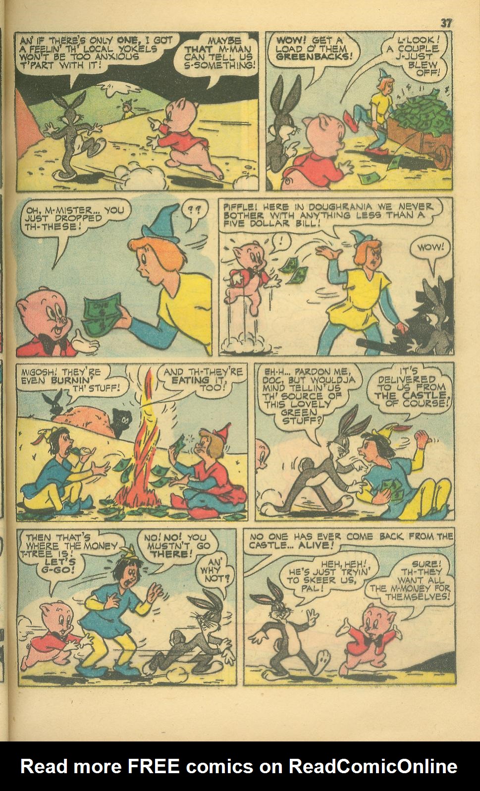 Read online Bugs Bunny's Christmas Funnies comic -  Issue # TPB 1 - 39