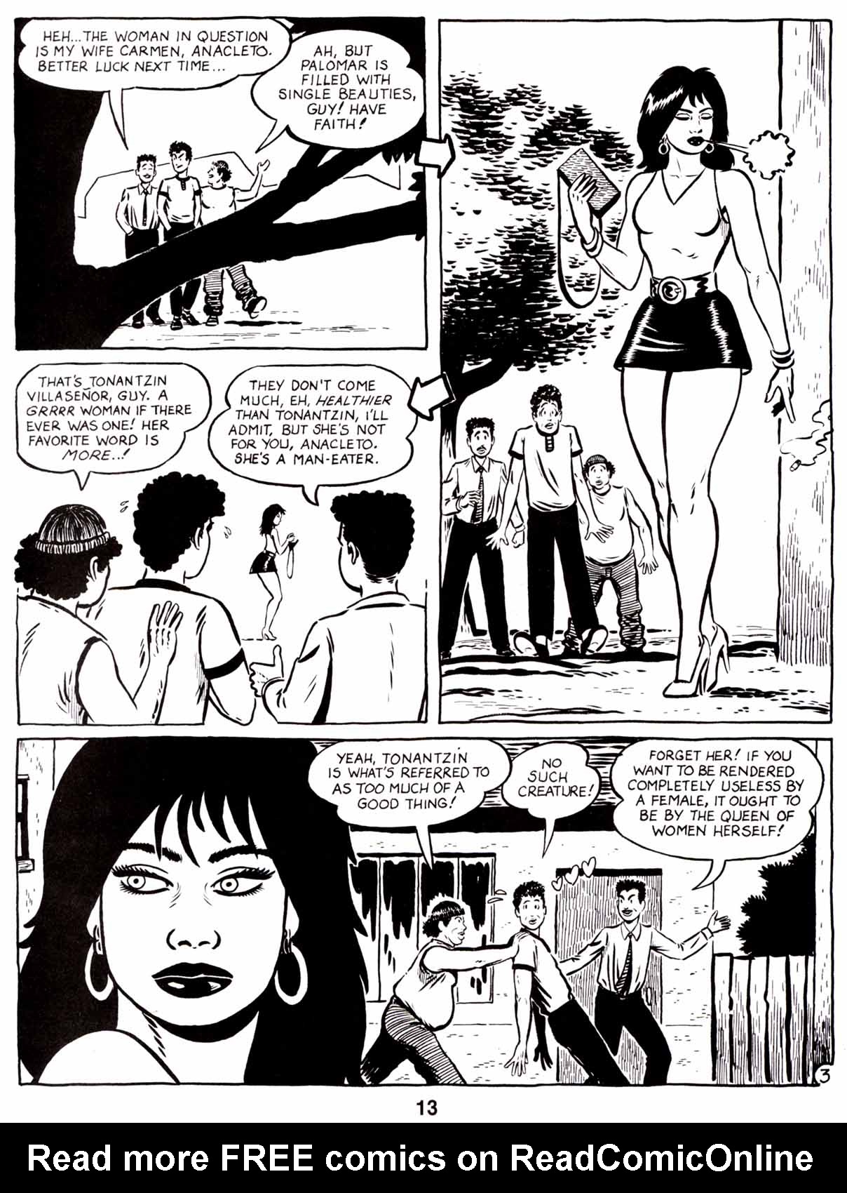 Read online Love and Rockets (1982) comic -  Issue #13 - 15