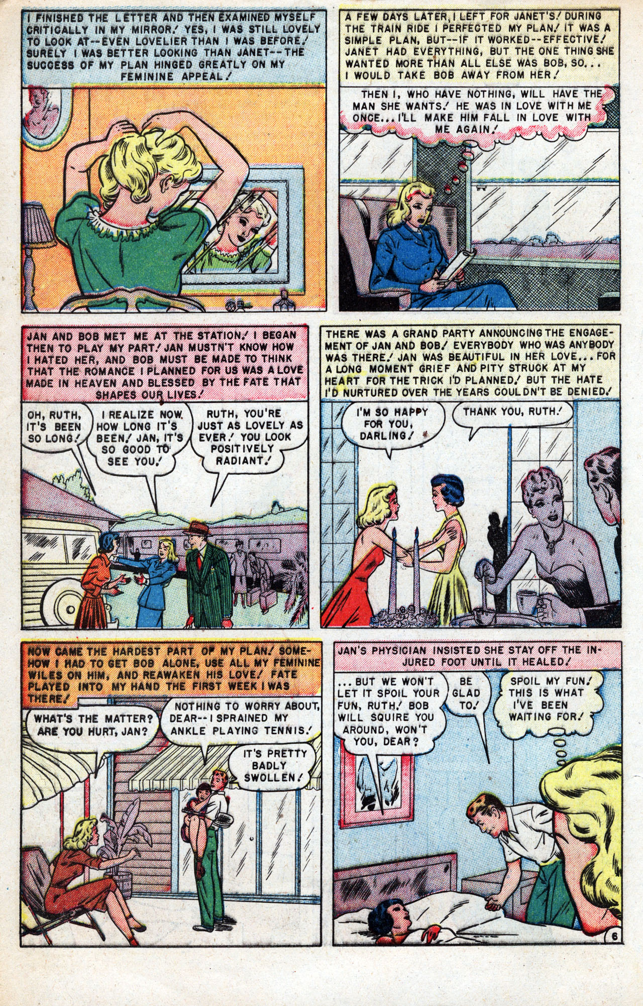 Read online Love Romances comic -  Issue #6 - 8