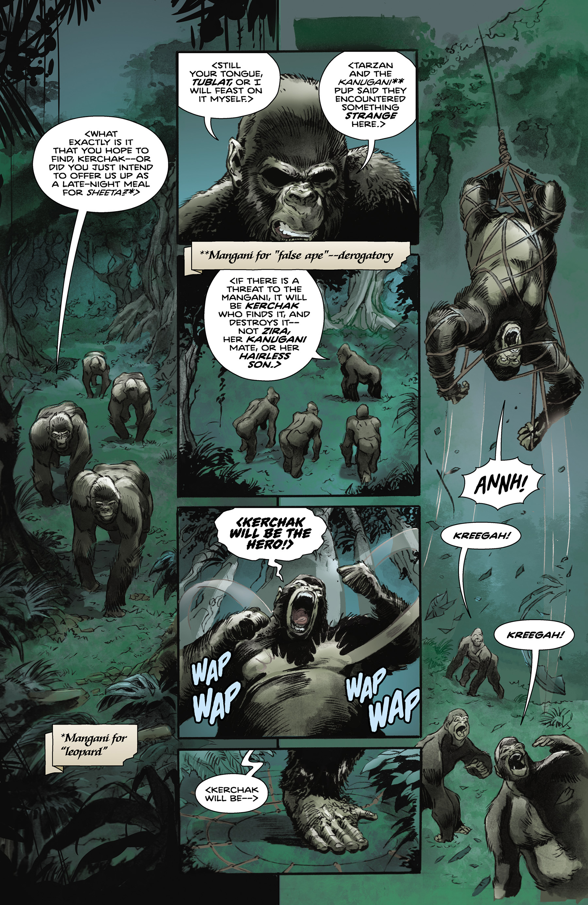 Read online Tarzan On the Planet of the Apes comic -  Issue #1 - 16