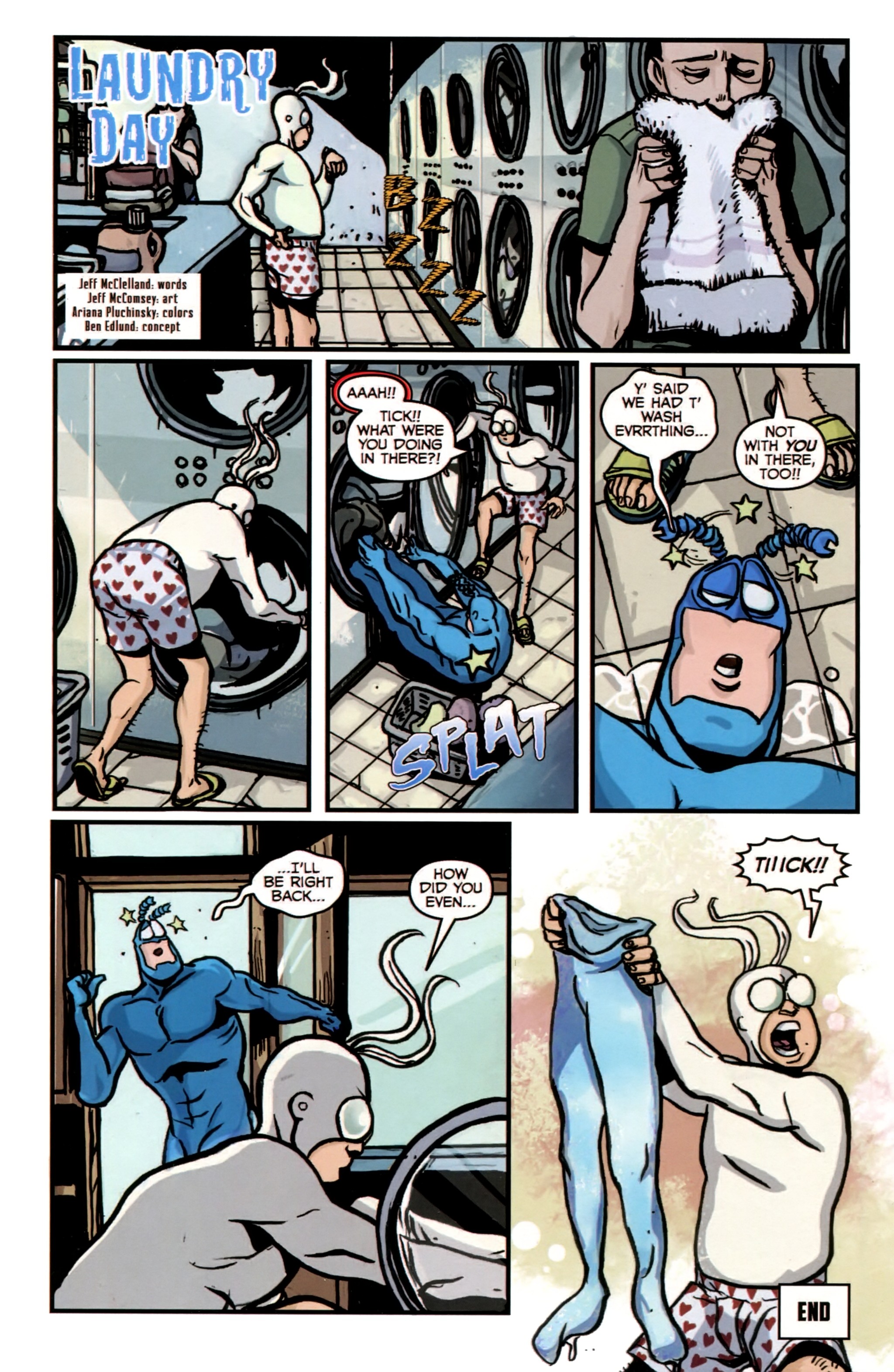 Read online Free Comic Book Day 2019 comic -  Issue # The Tick - 18