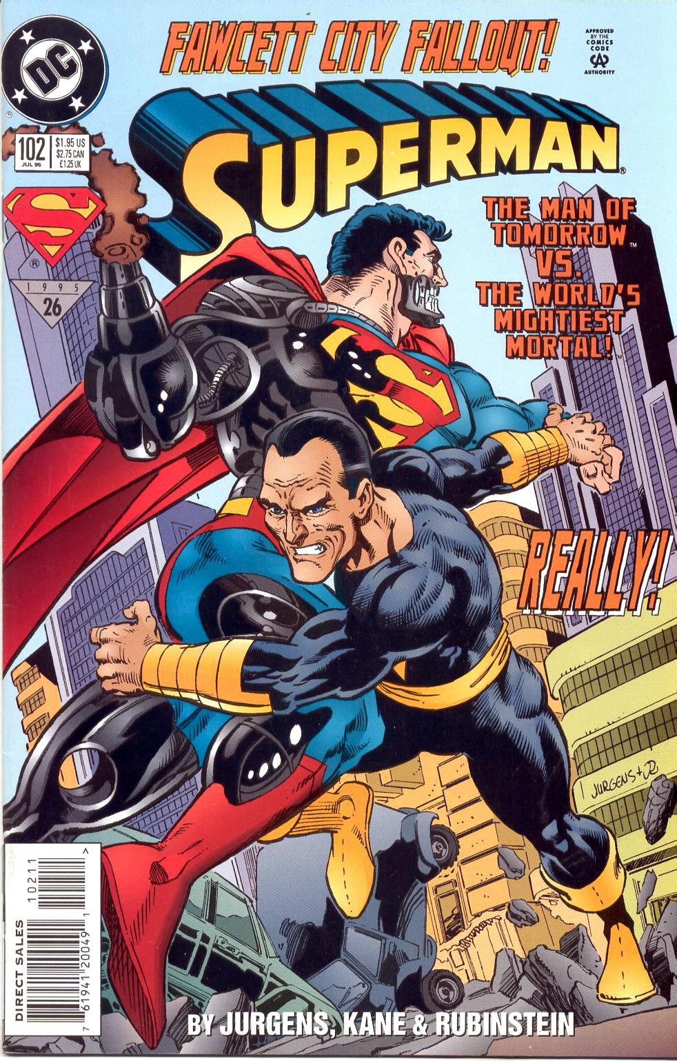 Read online Superman (1987) comic -  Issue #102 - 1