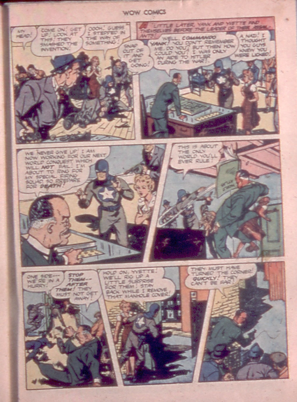 Read online Wow Comics comic -  Issue #46 - 47