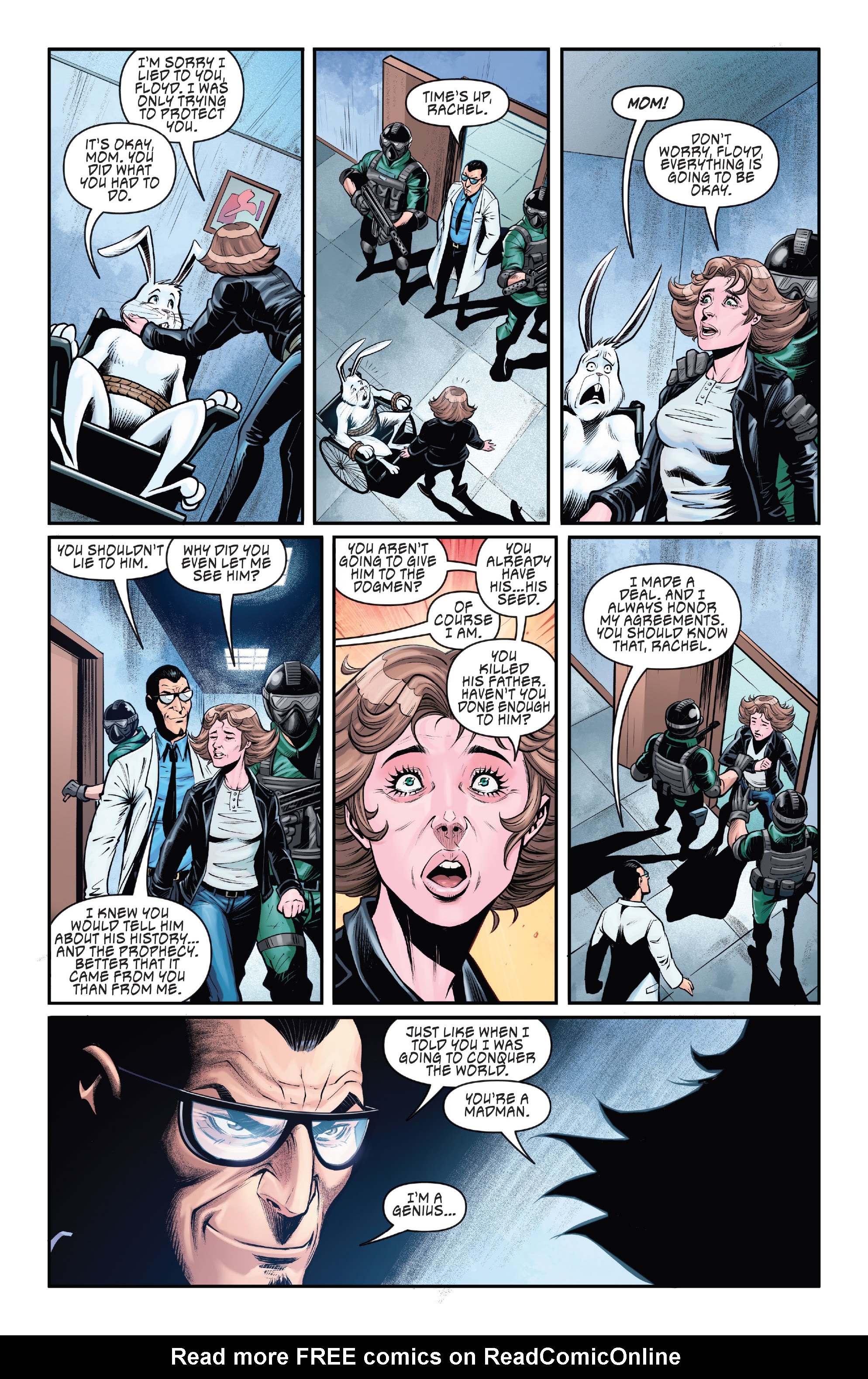 Read online Man Goat & the Bunnyman: Green Eggs & Blam comic -  Issue #3 - 8