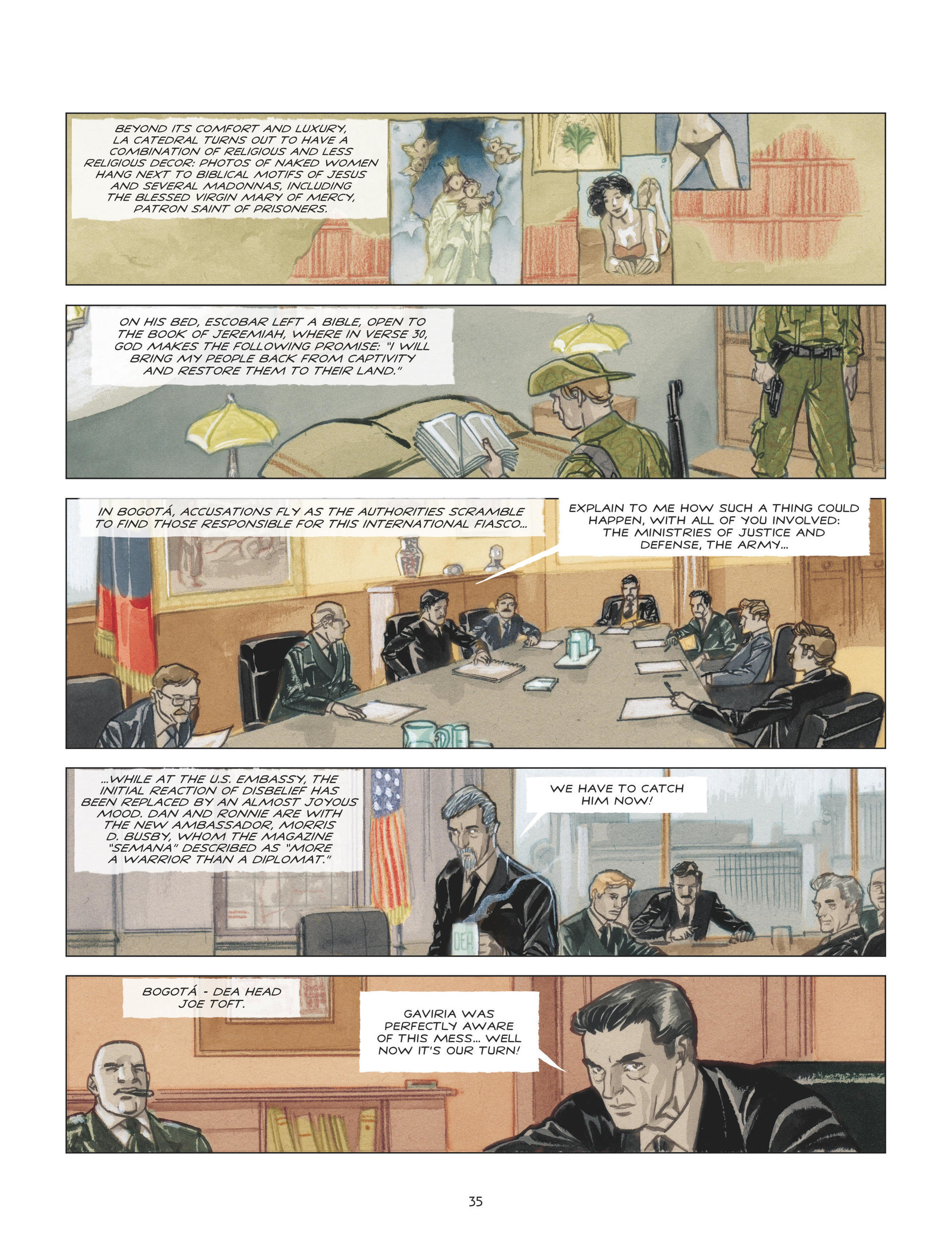 Read online Escobar - El Patrón comic -  Issue #2 - 33