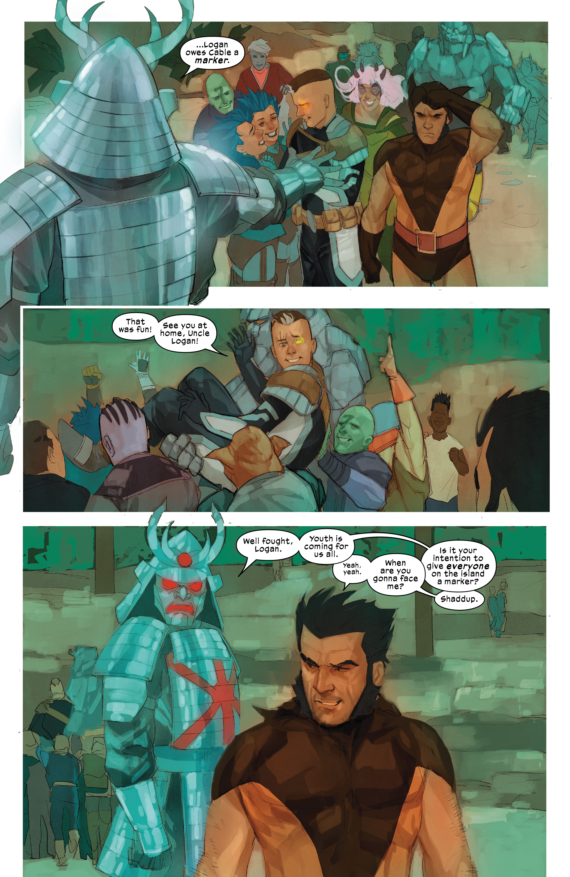 Read online Cable (2020) comic -  Issue #1 - 7