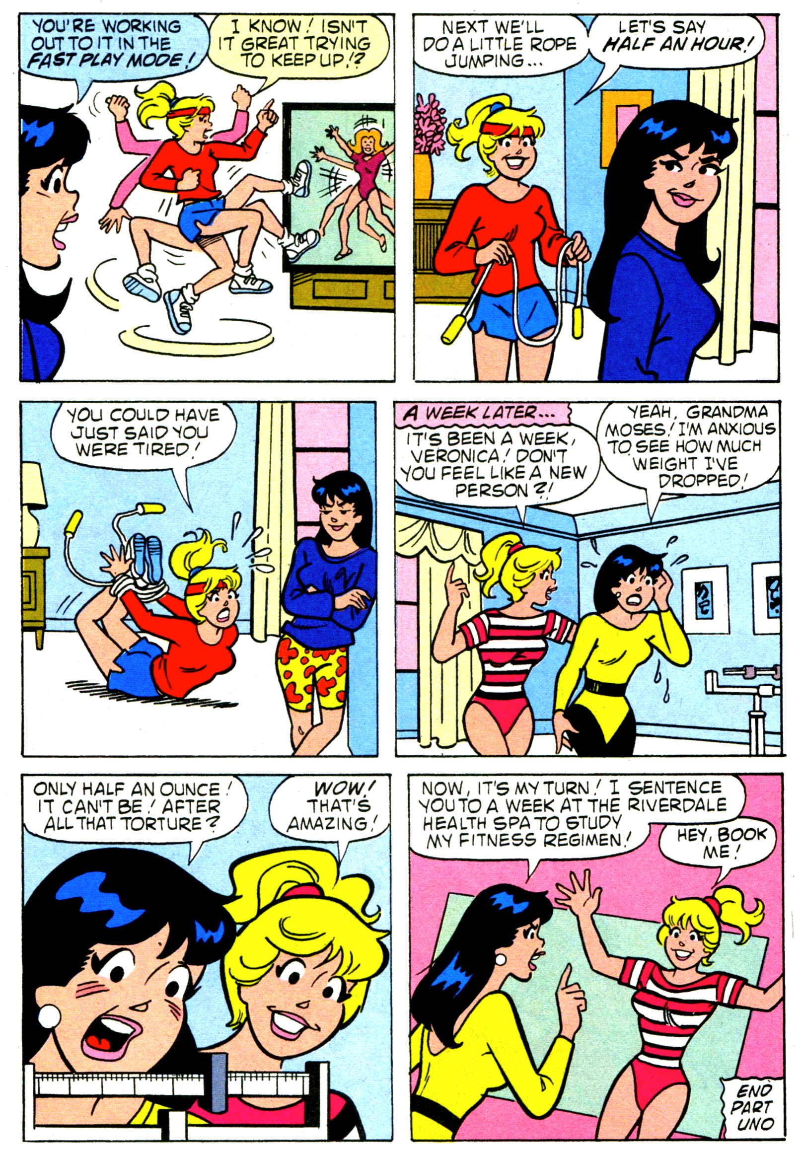 Read online Betty & Veronica Spectacular comic -  Issue #8 - 8