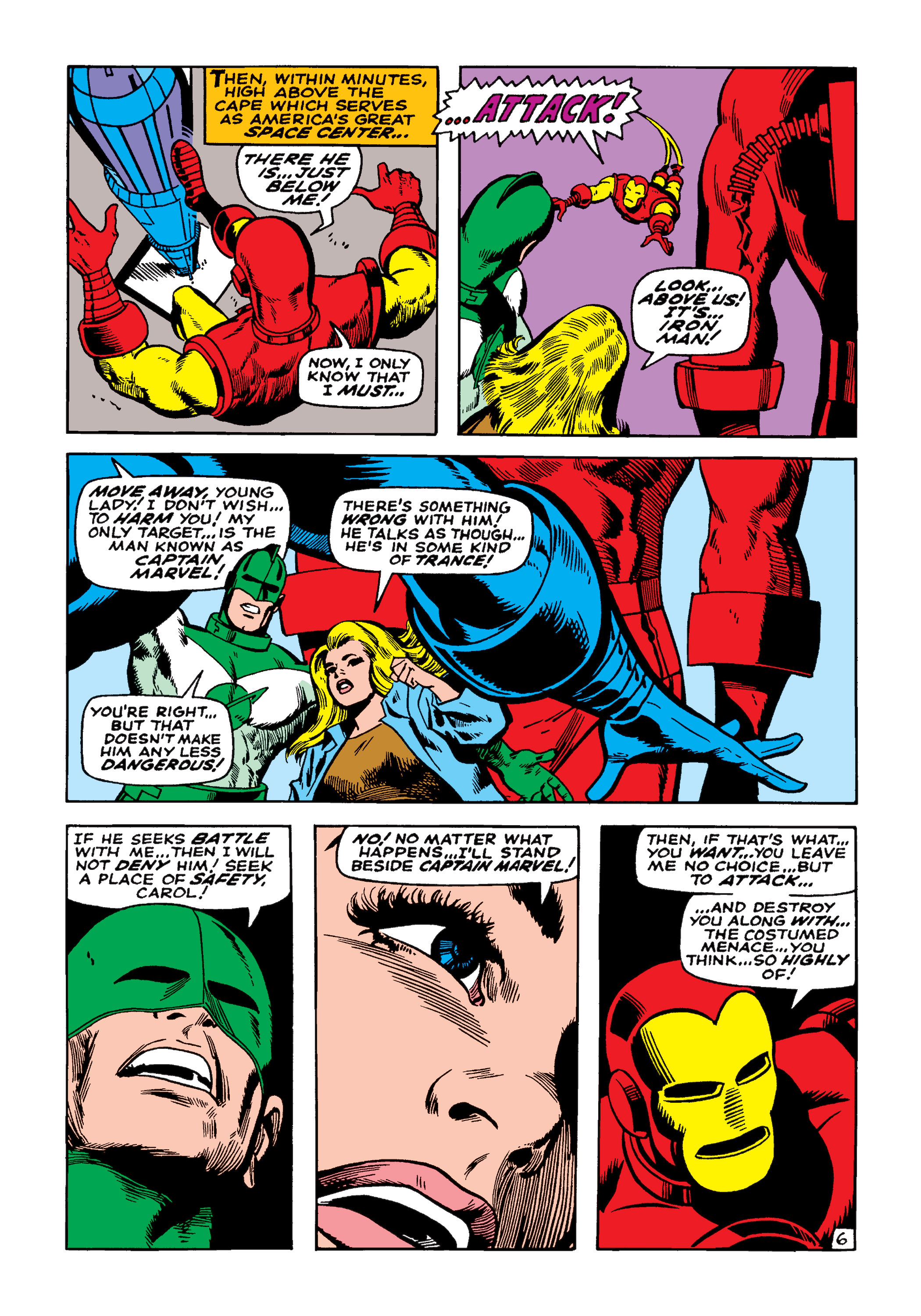 Read online Marvel Masterworks: Captain Marvel comic -  Issue # TPB 2 (Part 1) - 98