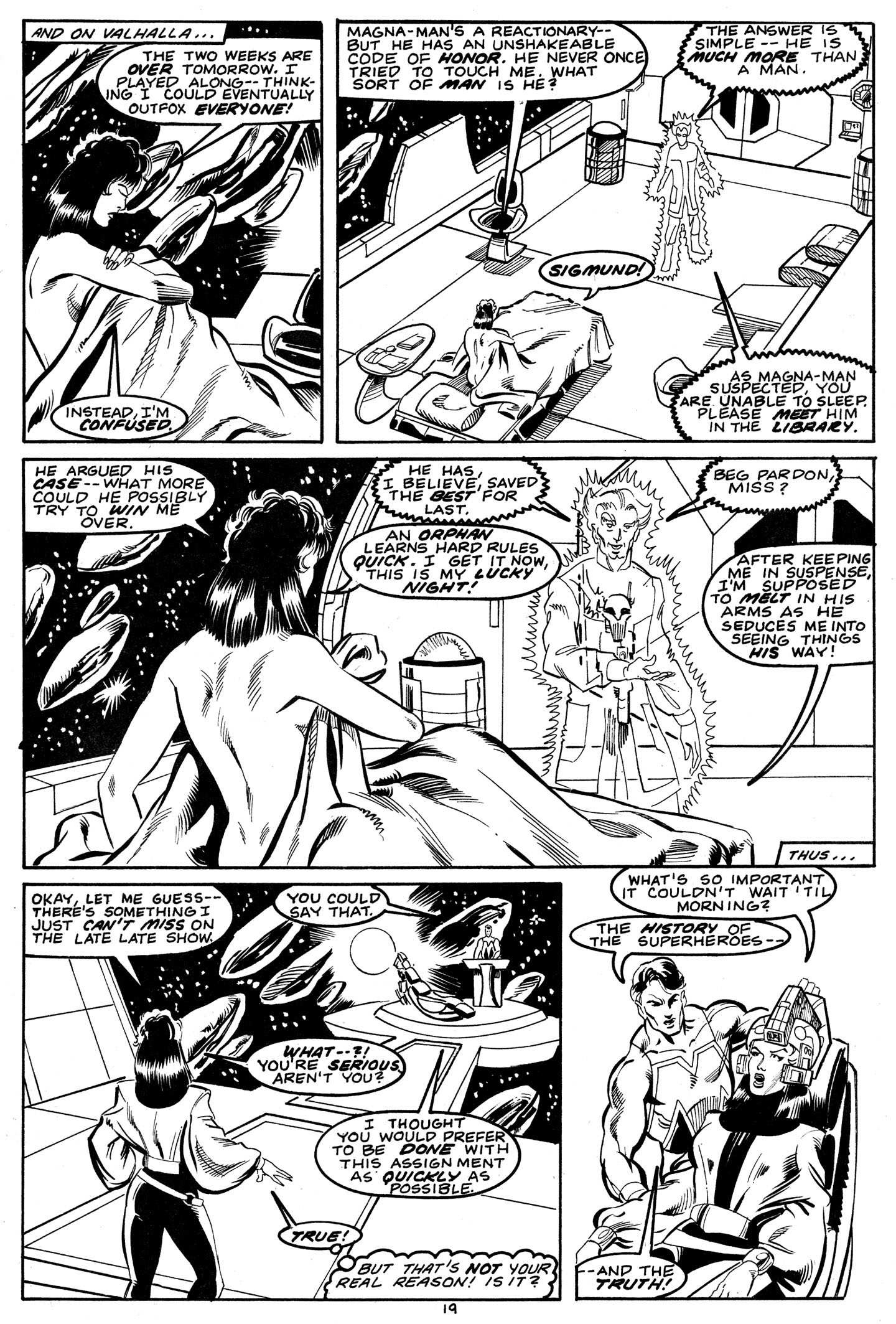 Read online Magna-Man: The Last Superhero comic -  Issue #1 - 19