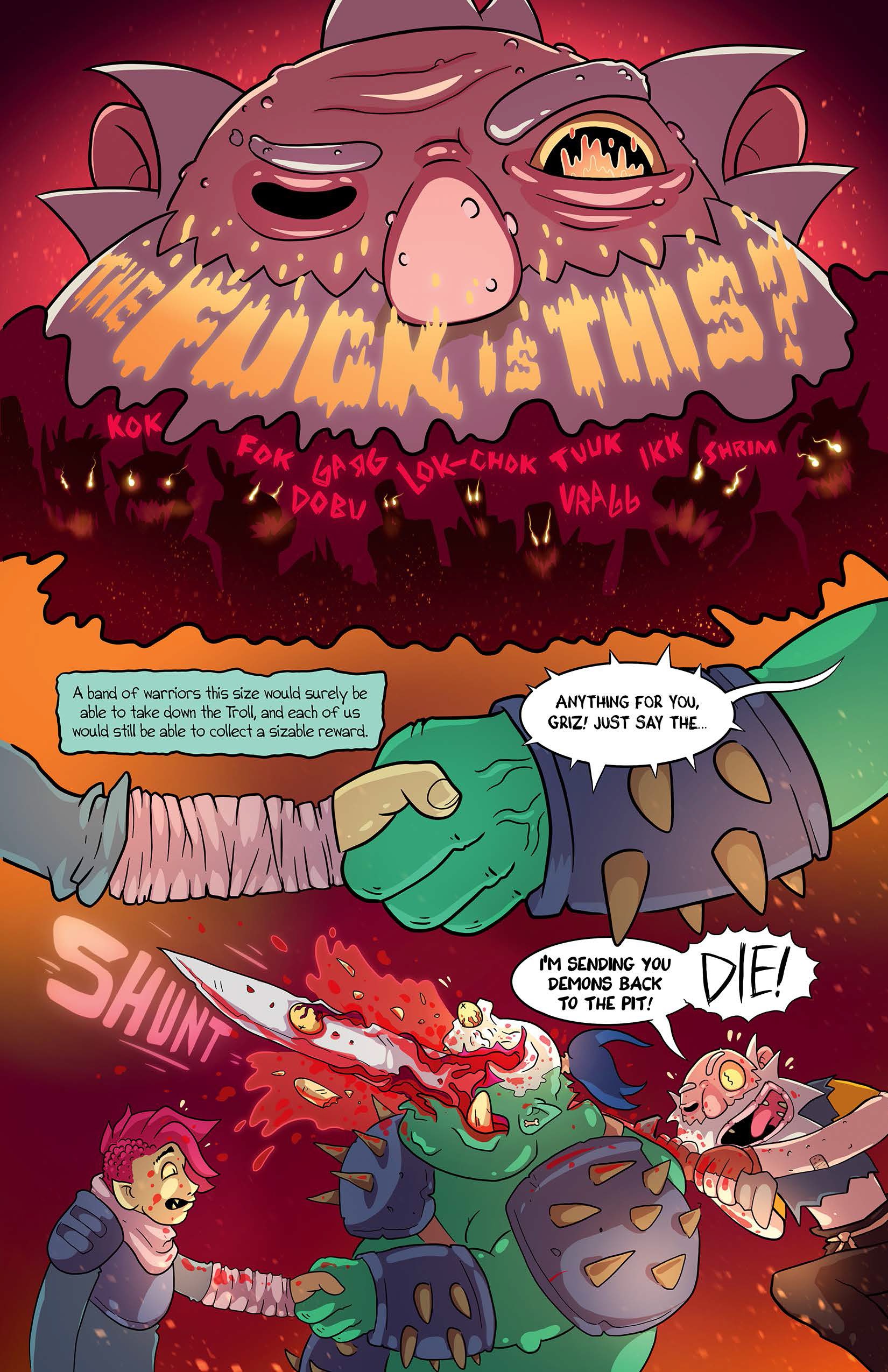 Read online MurderHobo! - Broken, Beaten,   Buggered comic -  Issue # Full - 10