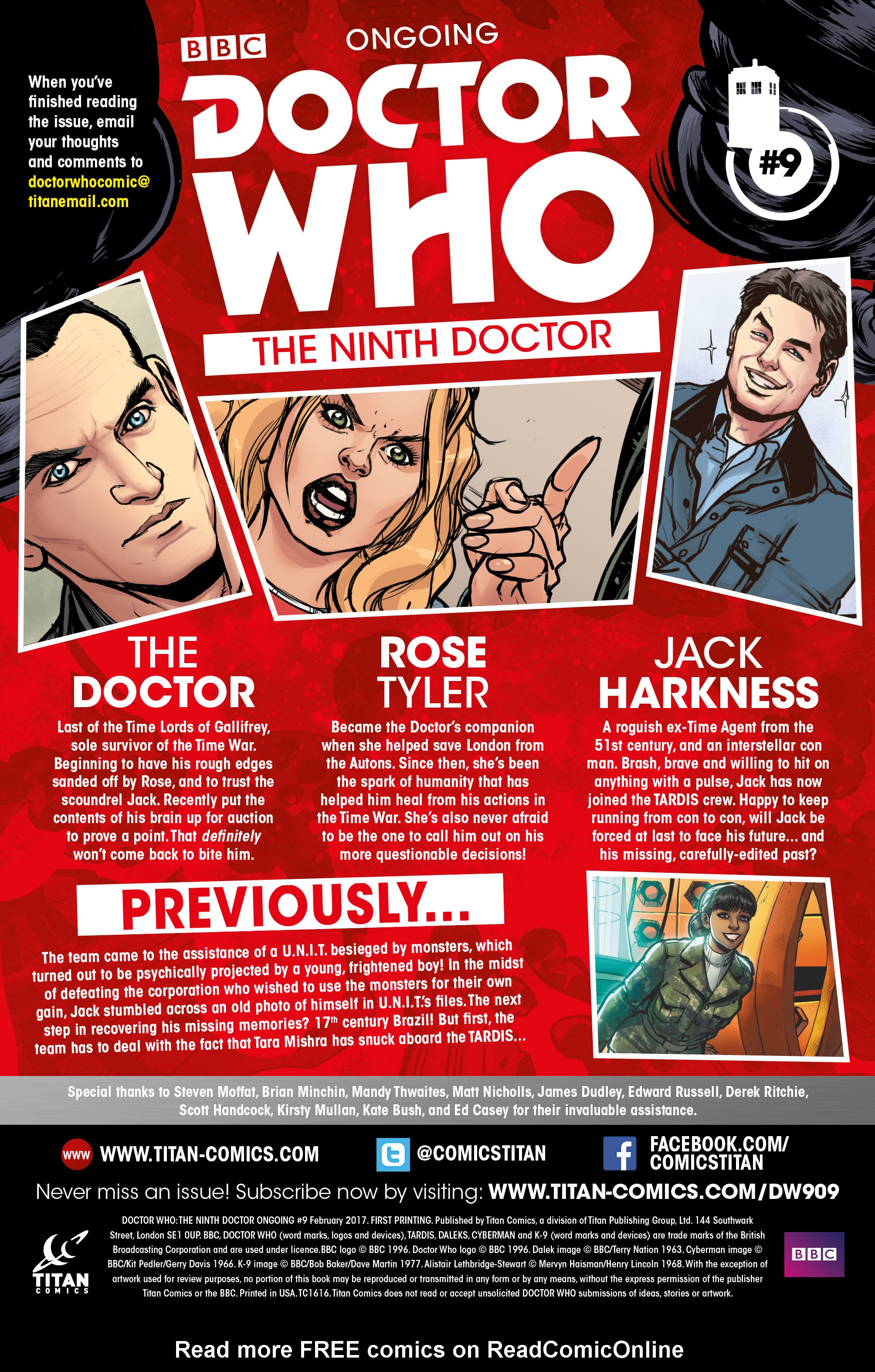 Read online Doctor Who: The Ninth Doctor (2016) comic -  Issue #9 - 4
