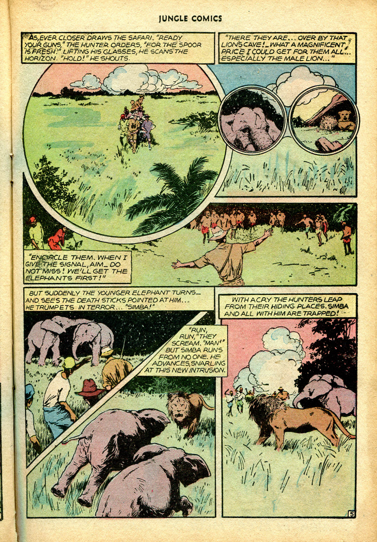 Read online Jungle Comics comic -  Issue #82 - 17