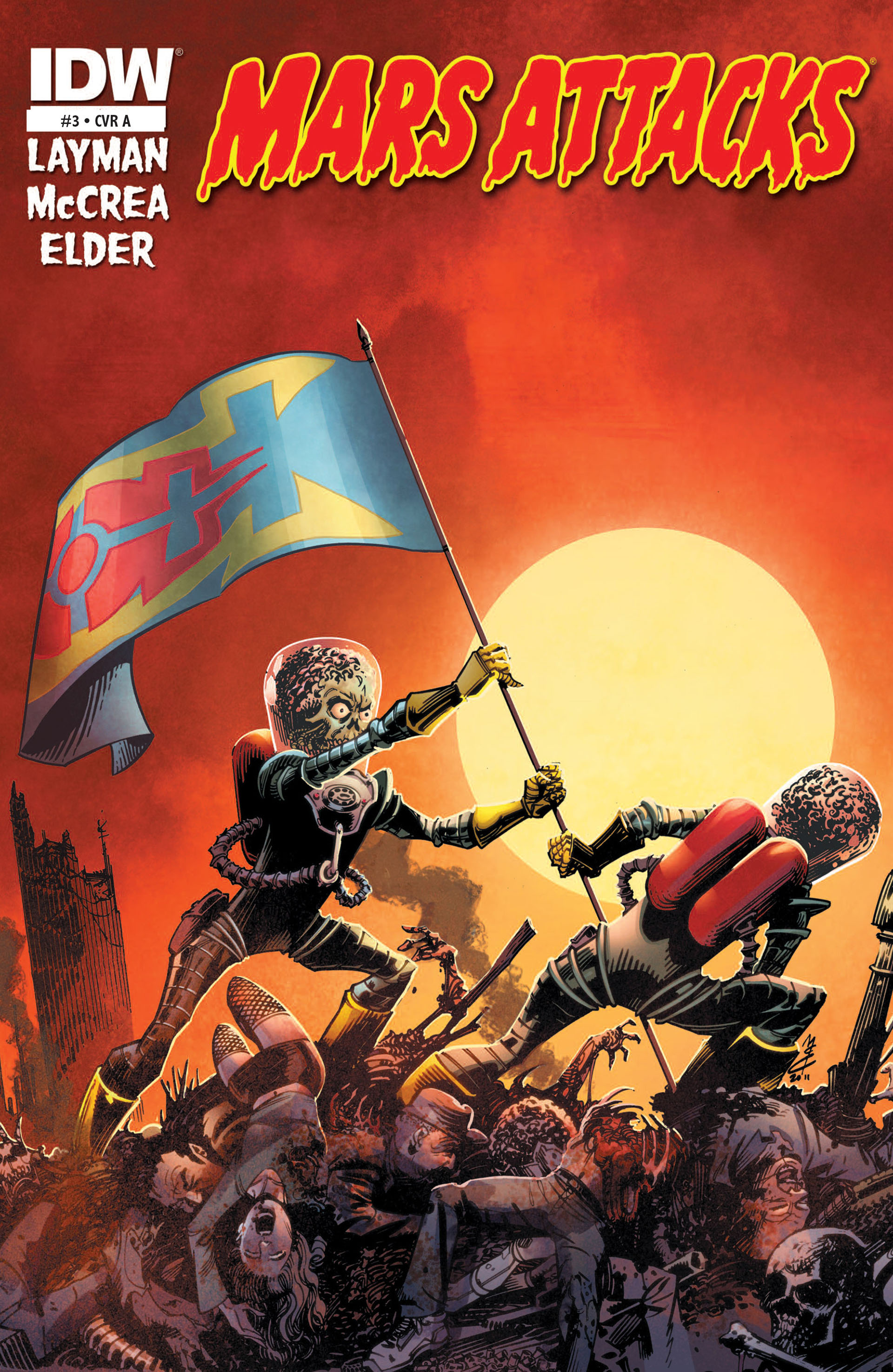 Read online Mars Attacks comic -  Issue #3 - 1