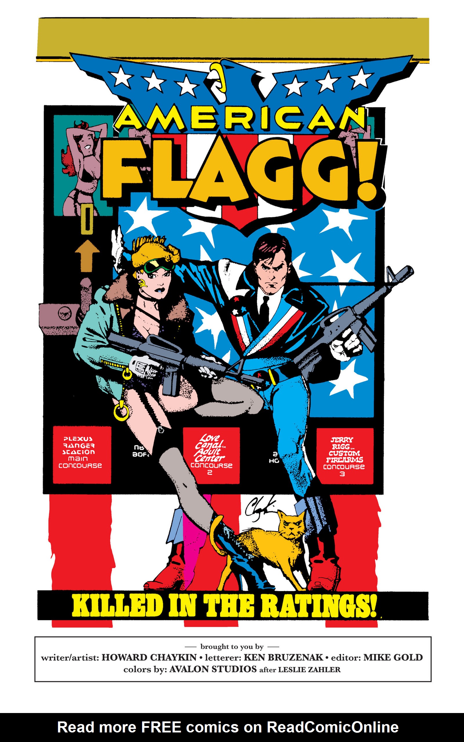 Read online American Flagg! comic -  Issue # _Definitive Collection (Part 1) - 83