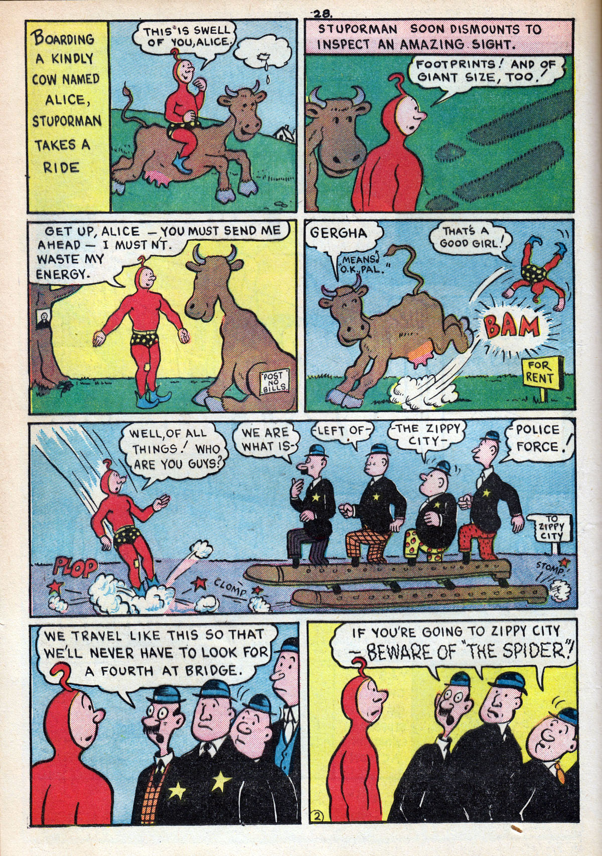 Read online Comedy Comics (1942) comic -  Issue #11 - 30