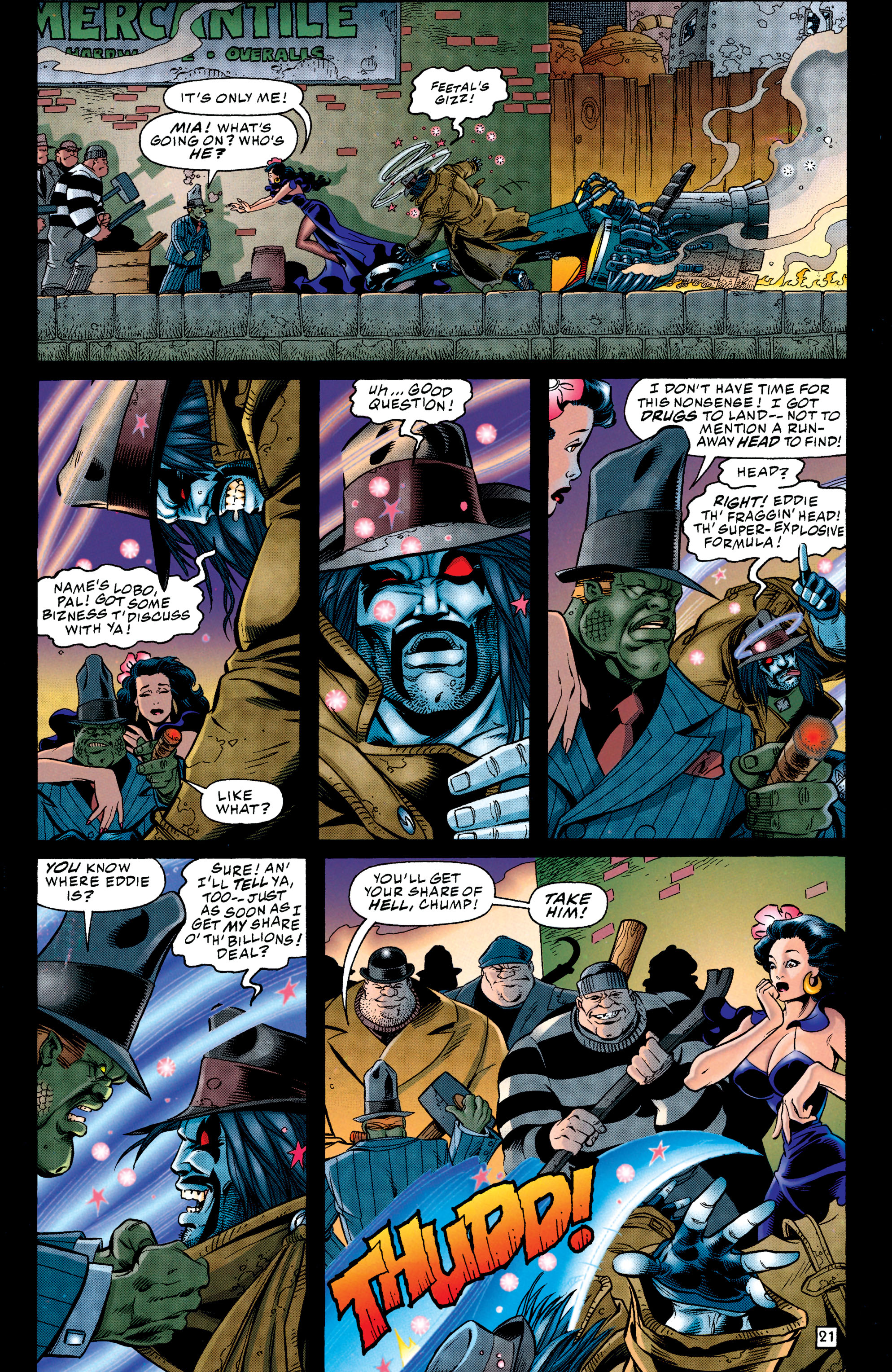 Read online Lobo (1993) comic -  Issue #16 - 22