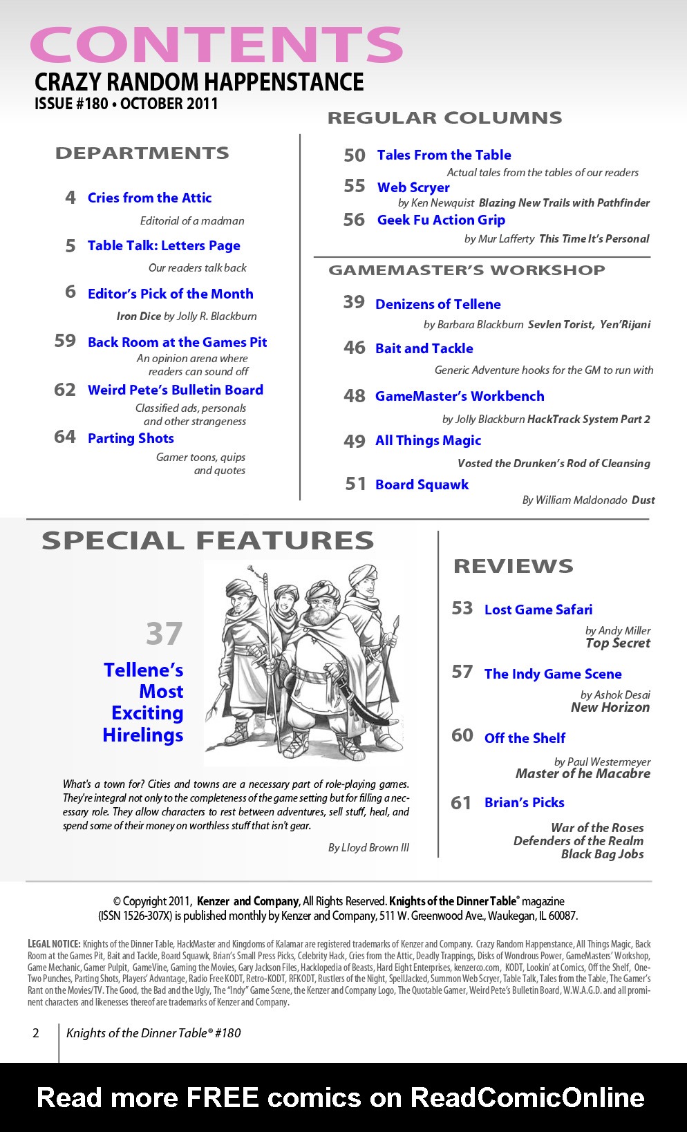 Read online Knights of the Dinner Table comic -  Issue #180 - 4