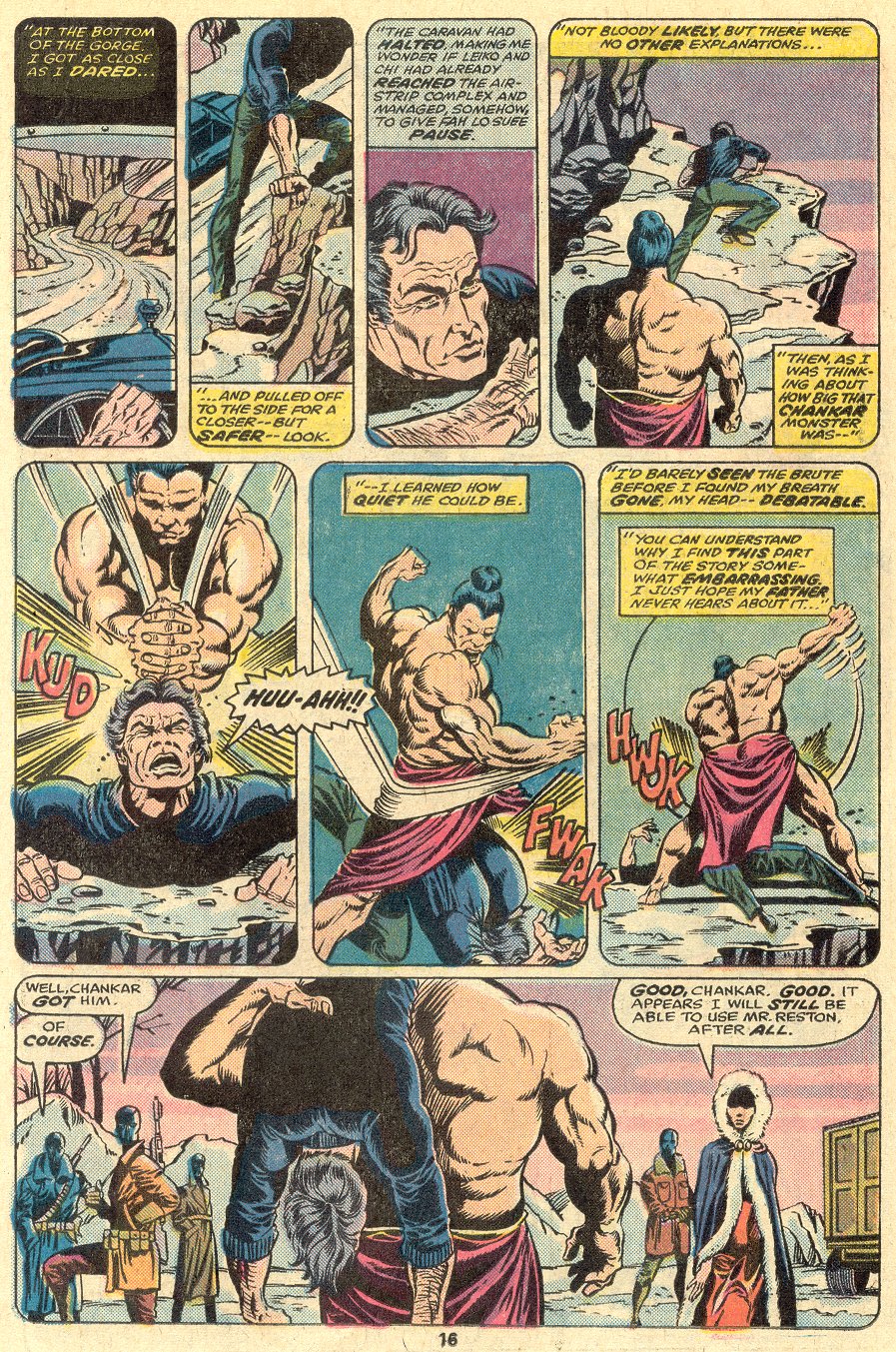 Master of Kung Fu (1974) Issue #46 #31 - English 11