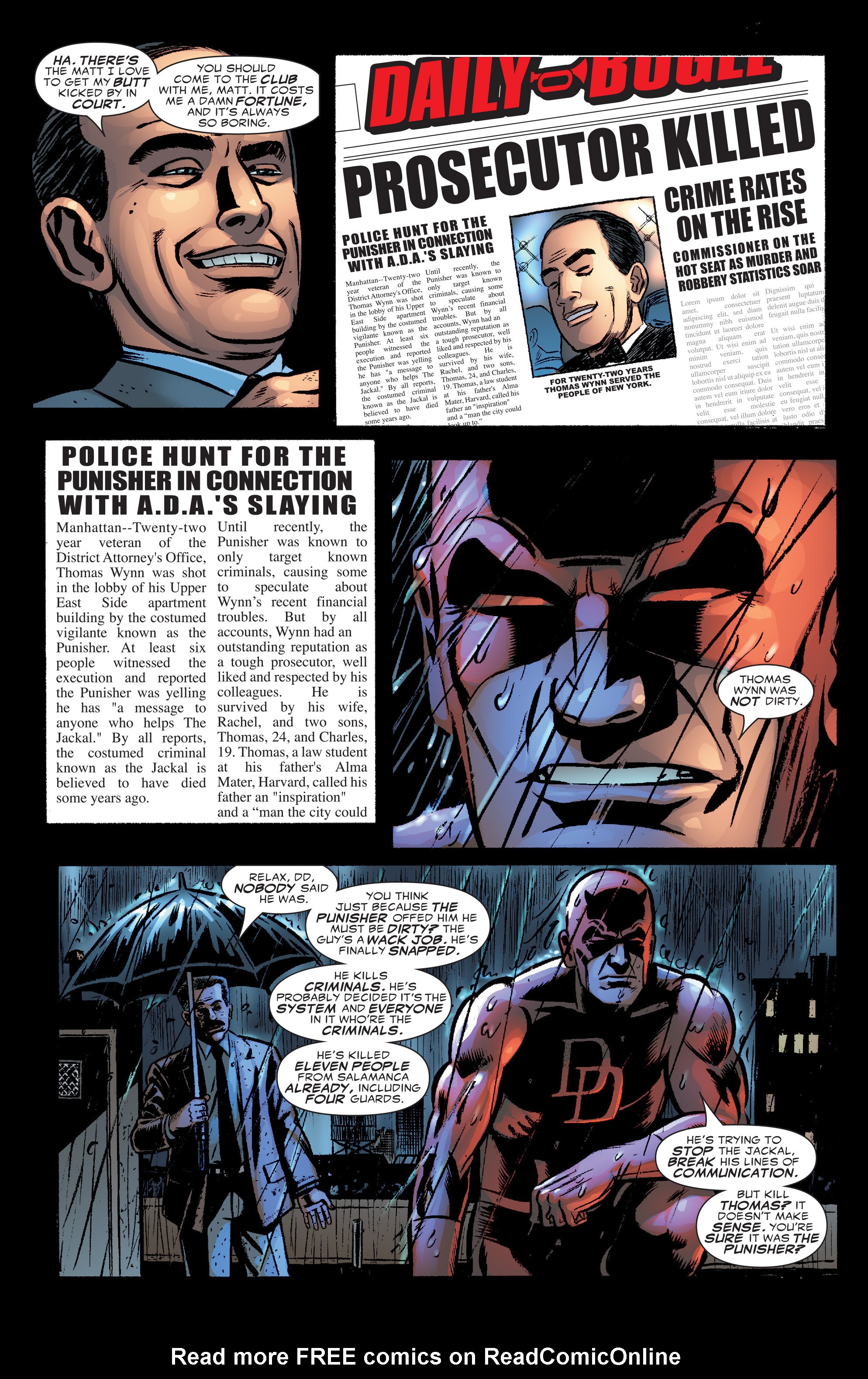 Read online Daredevil vs. Punisher comic -  Issue #4 - 10