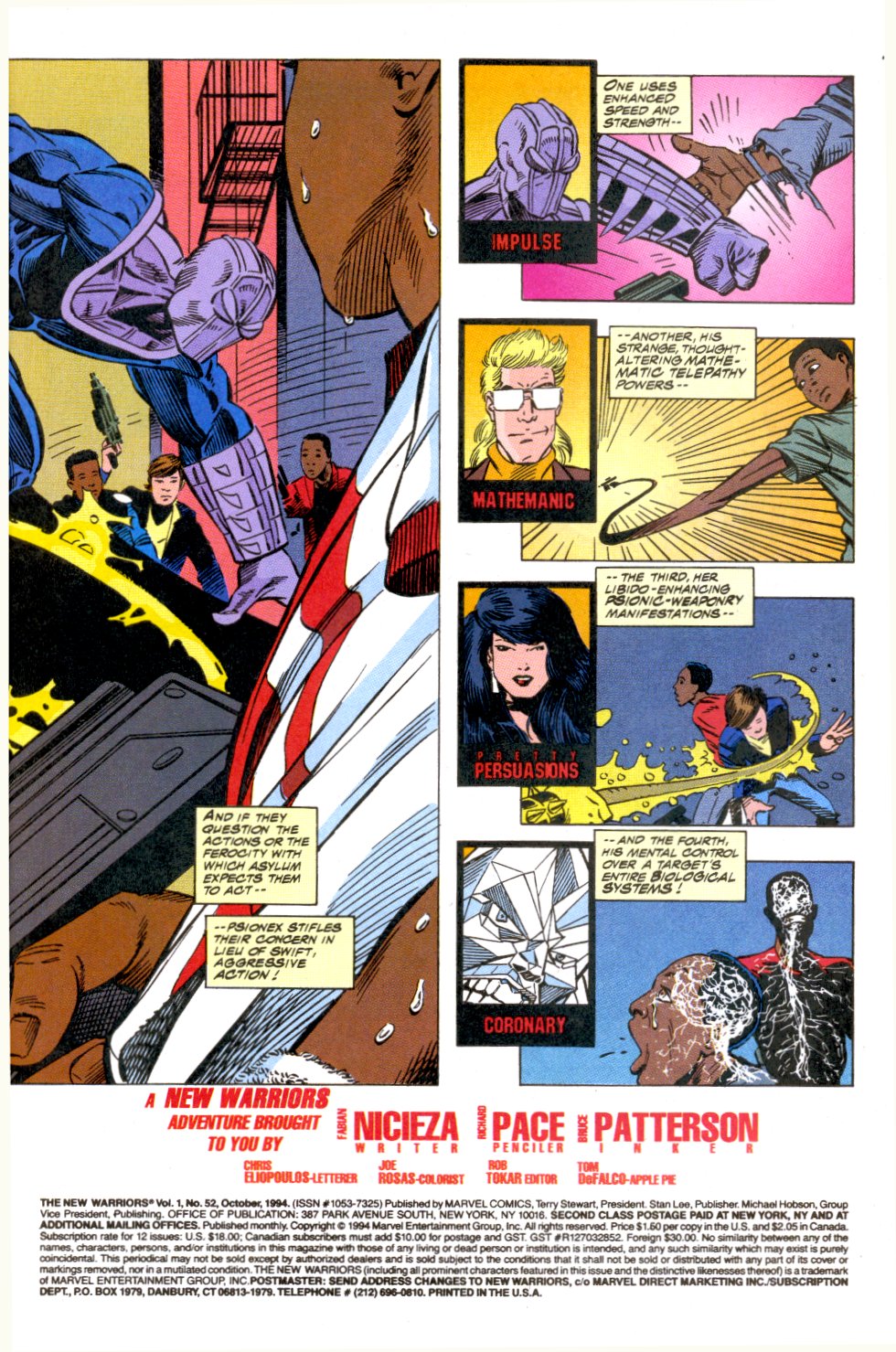 The New Warriors Issue #52 #56 - English 4