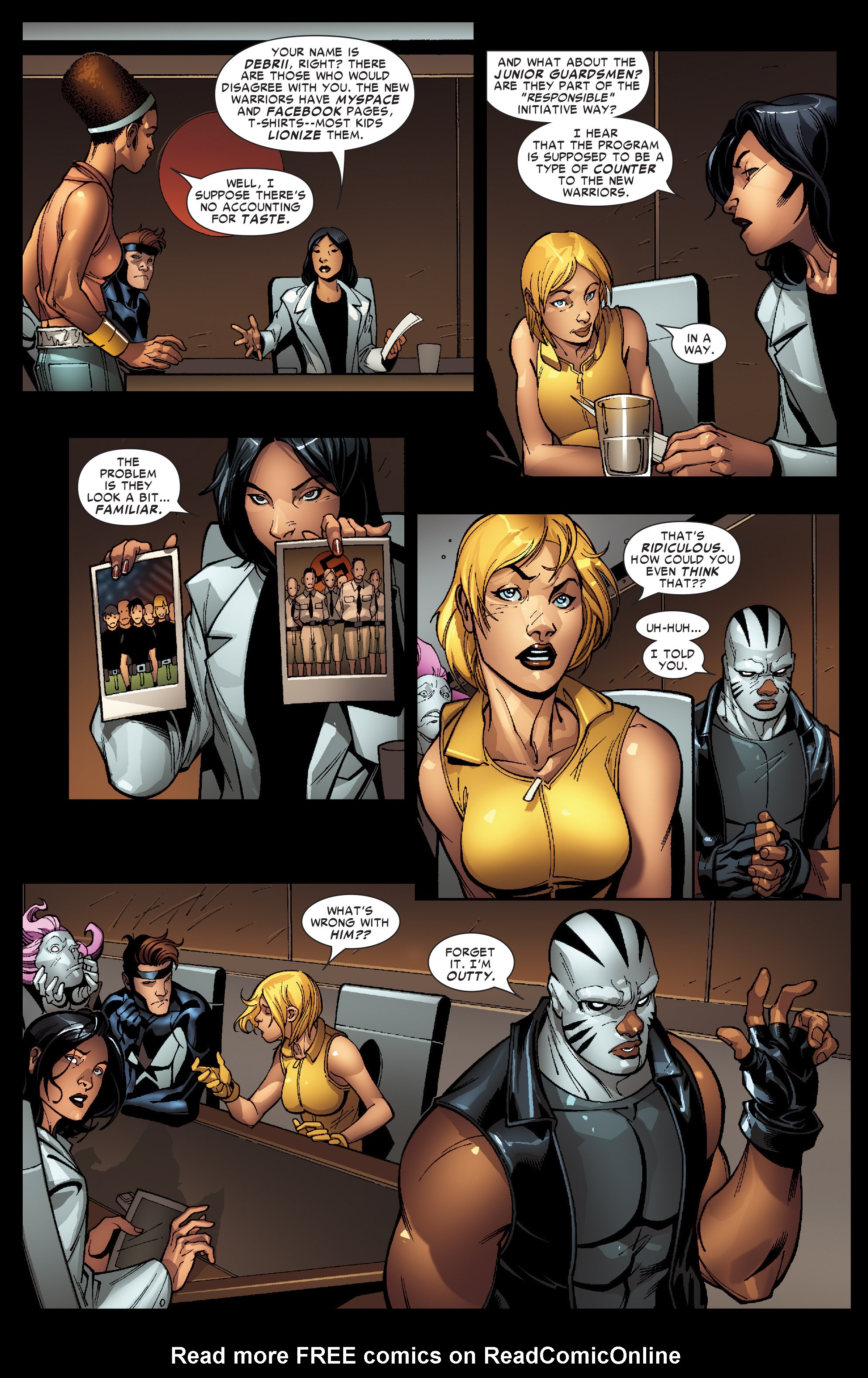 Read online New Warriors (2007) comic -  Issue #11 - 5