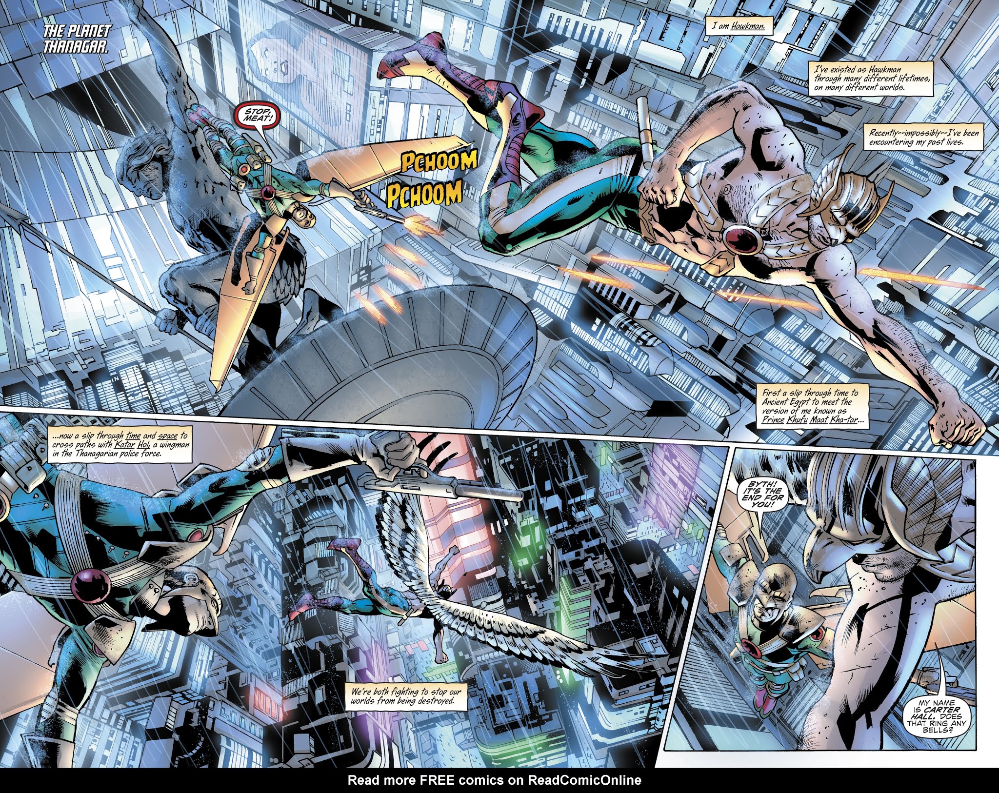 Read online Hawkman (2018) comic -  Issue #4 - 8