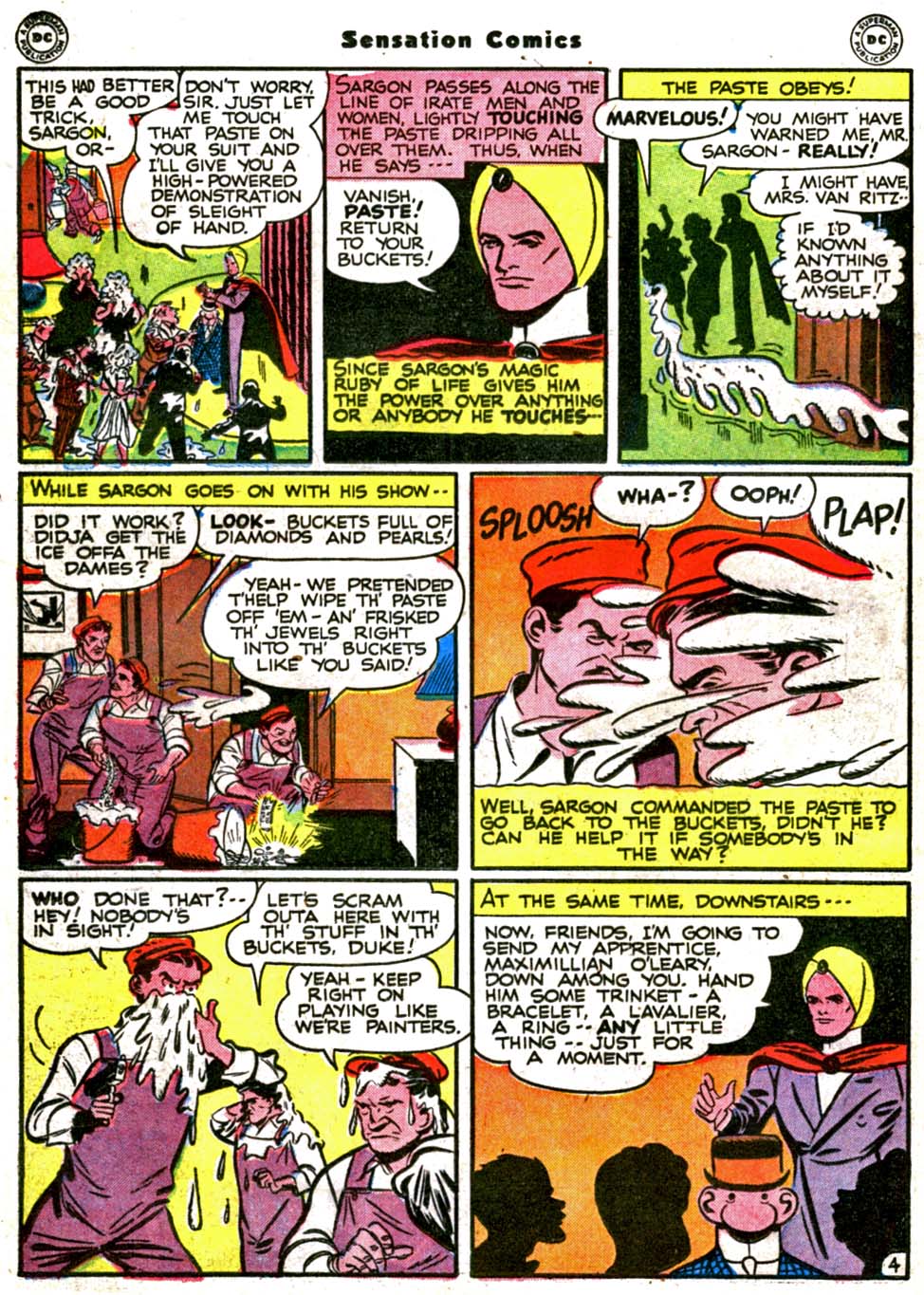 Read online Sensation (Mystery) Comics comic -  Issue #64 - 32