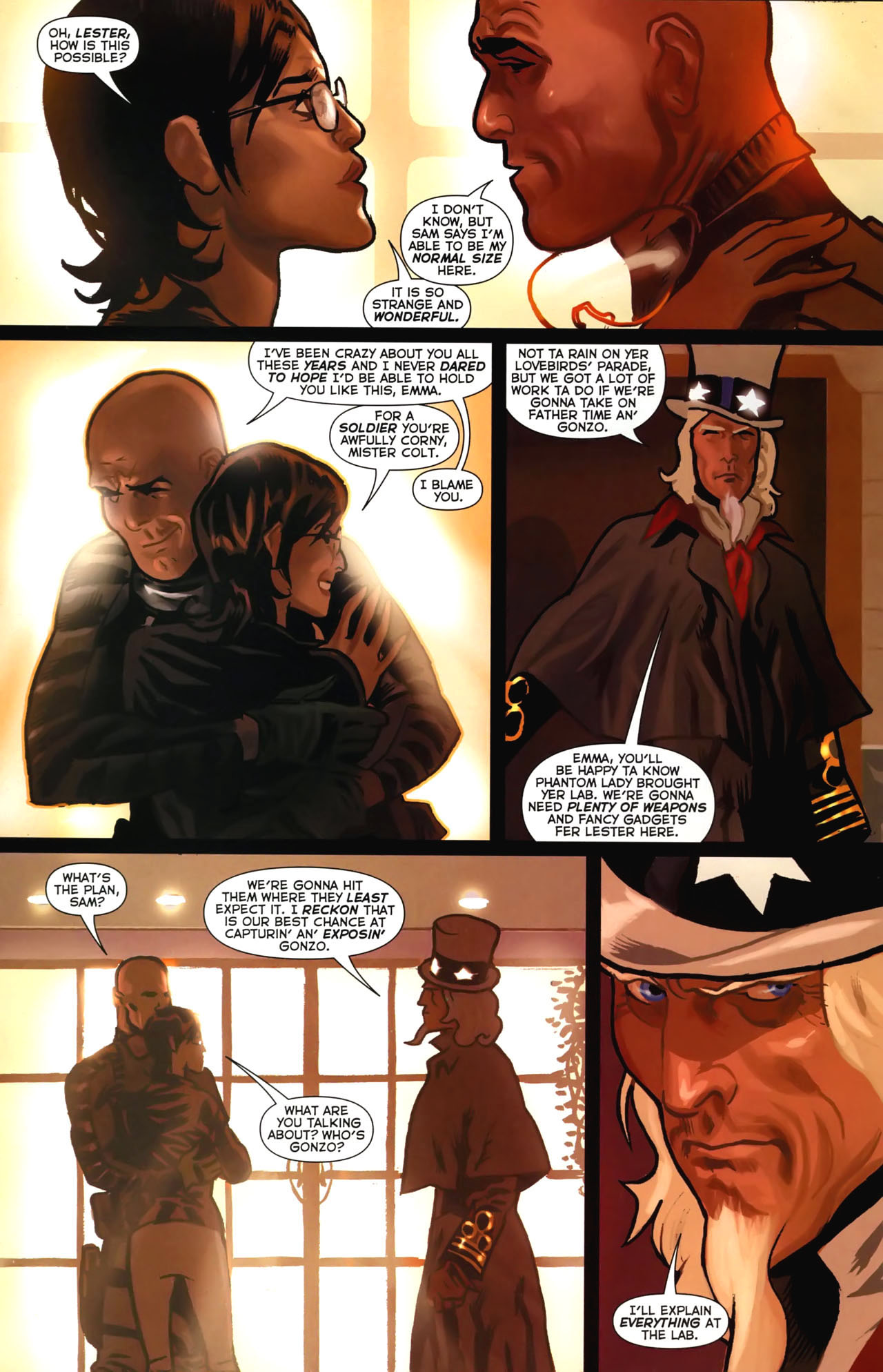 Read online Uncle Sam and the Freedom Fighters (2006) comic -  Issue #4 - 17
