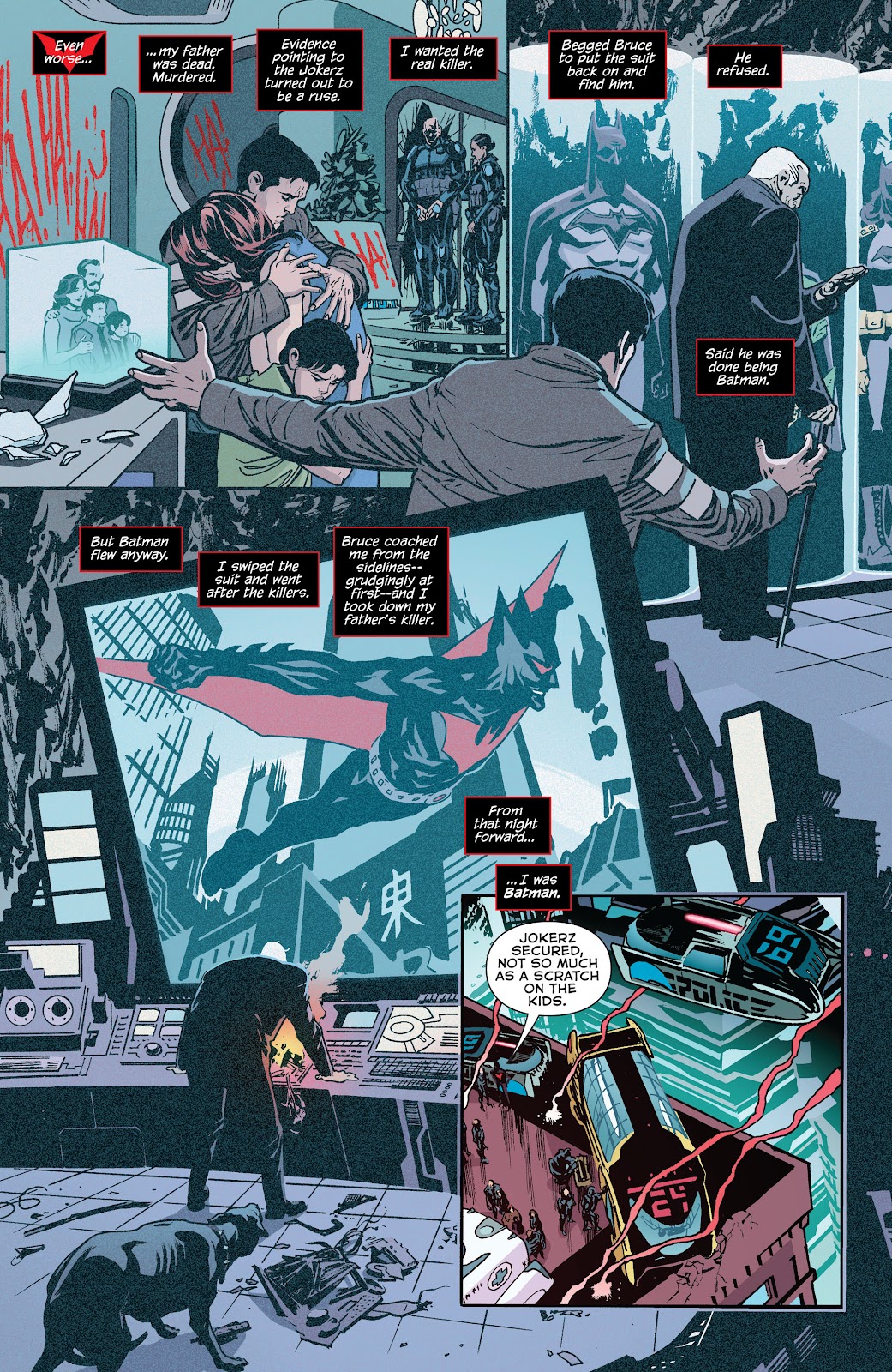 Batman Beyond: Rebirth issue Full - Page 11