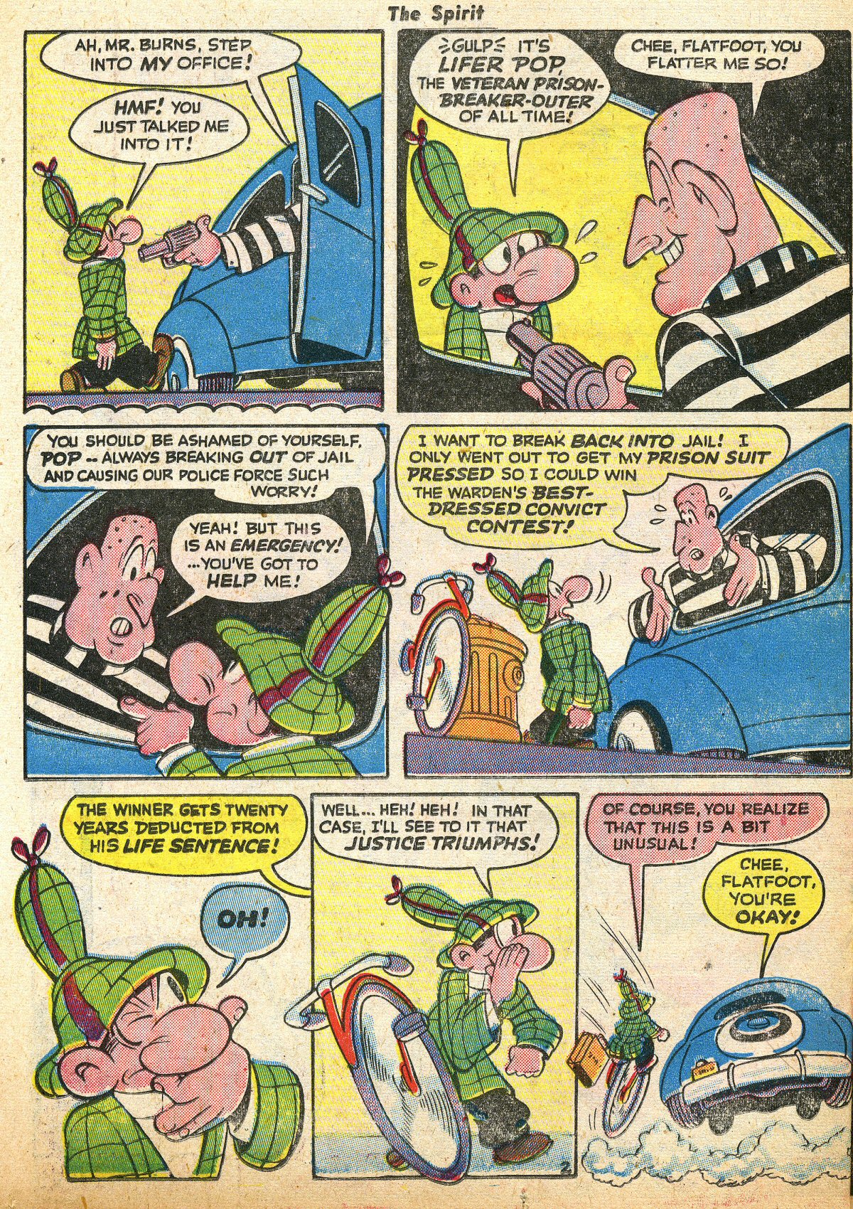 Read online The Spirit (1944) comic -  Issue #14 - 36