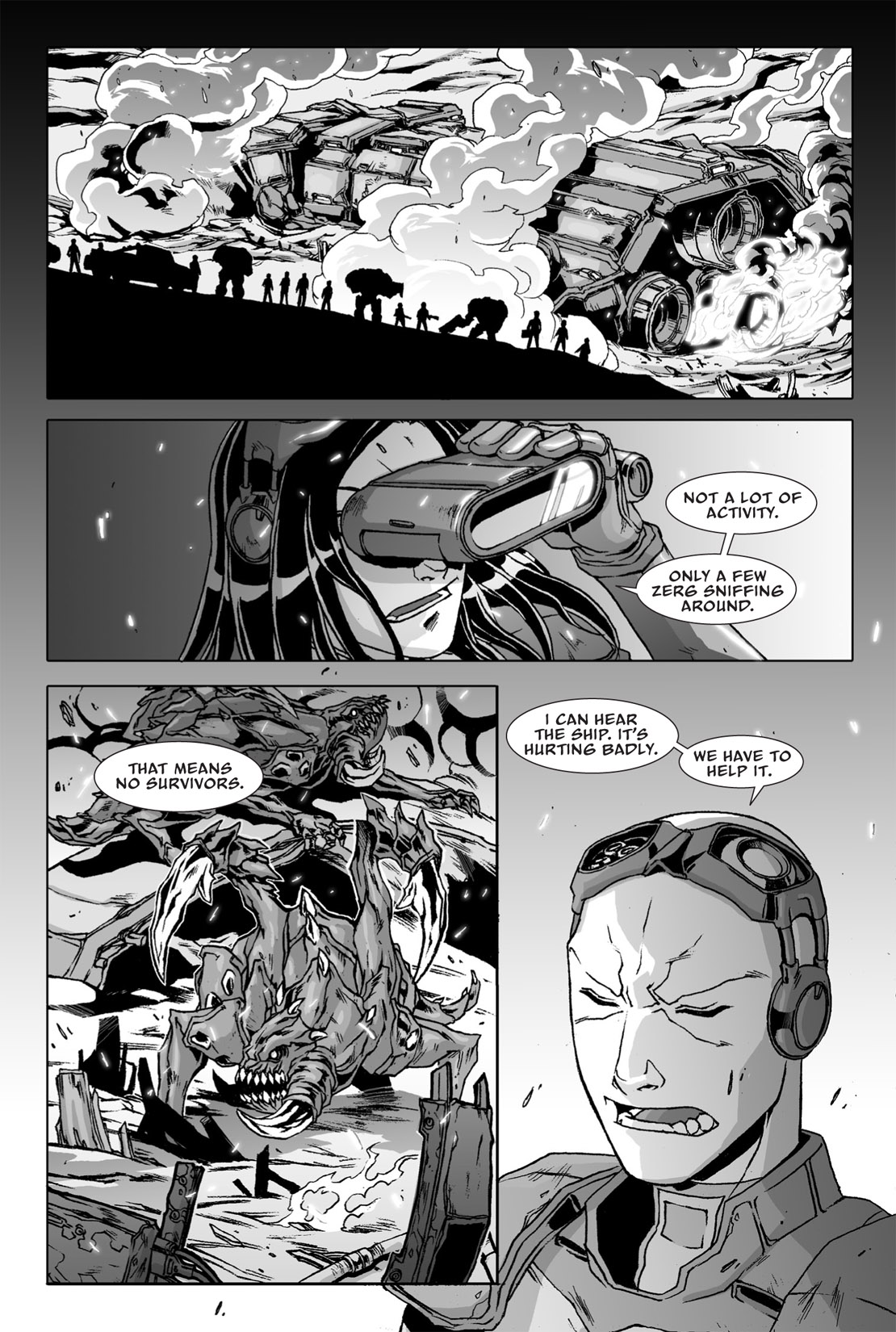 Read online StarCraft: Ghost Academy comic -  Issue # TPB 3 - 112