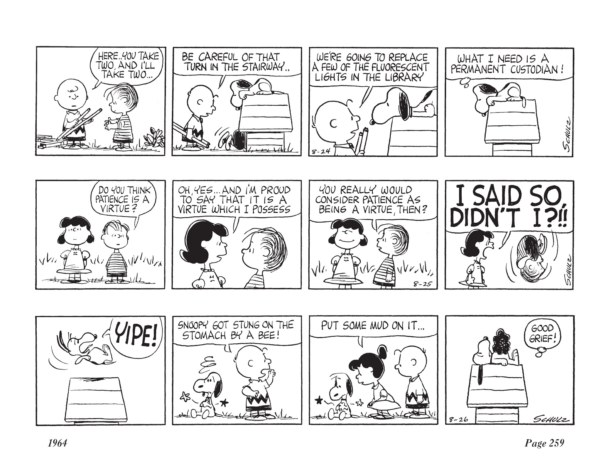 Read online The Complete Peanuts comic -  Issue # TPB 7 - 270
