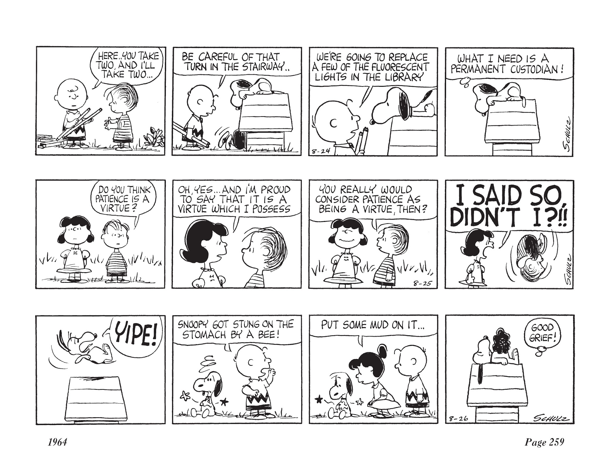 Read online The Complete Peanuts comic -  Issue # TPB 7 - 270