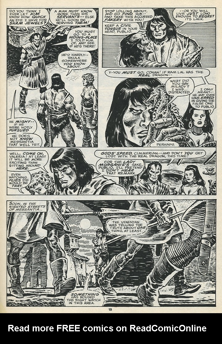 Read online The Savage Sword Of Conan comic -  Issue #197 - 21